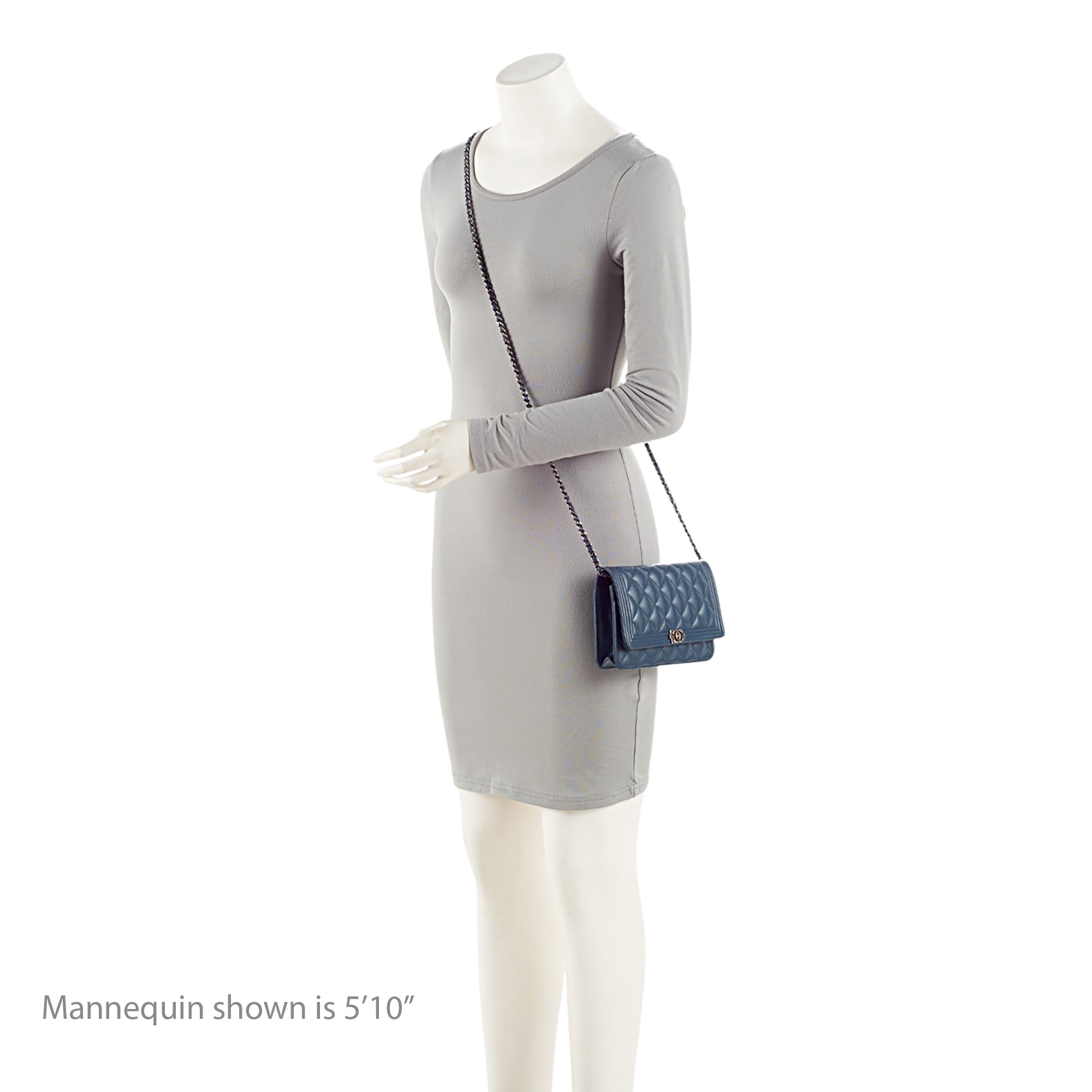 Chanel Lambskin Boy Wallet on Chain