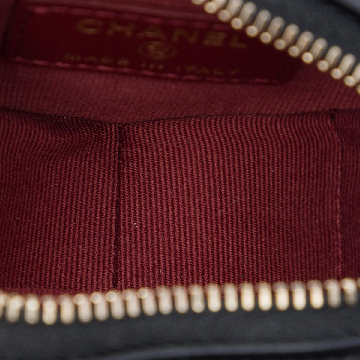 Chanel Lambskin CC In Love Heart Zipped Arm Coin Purse