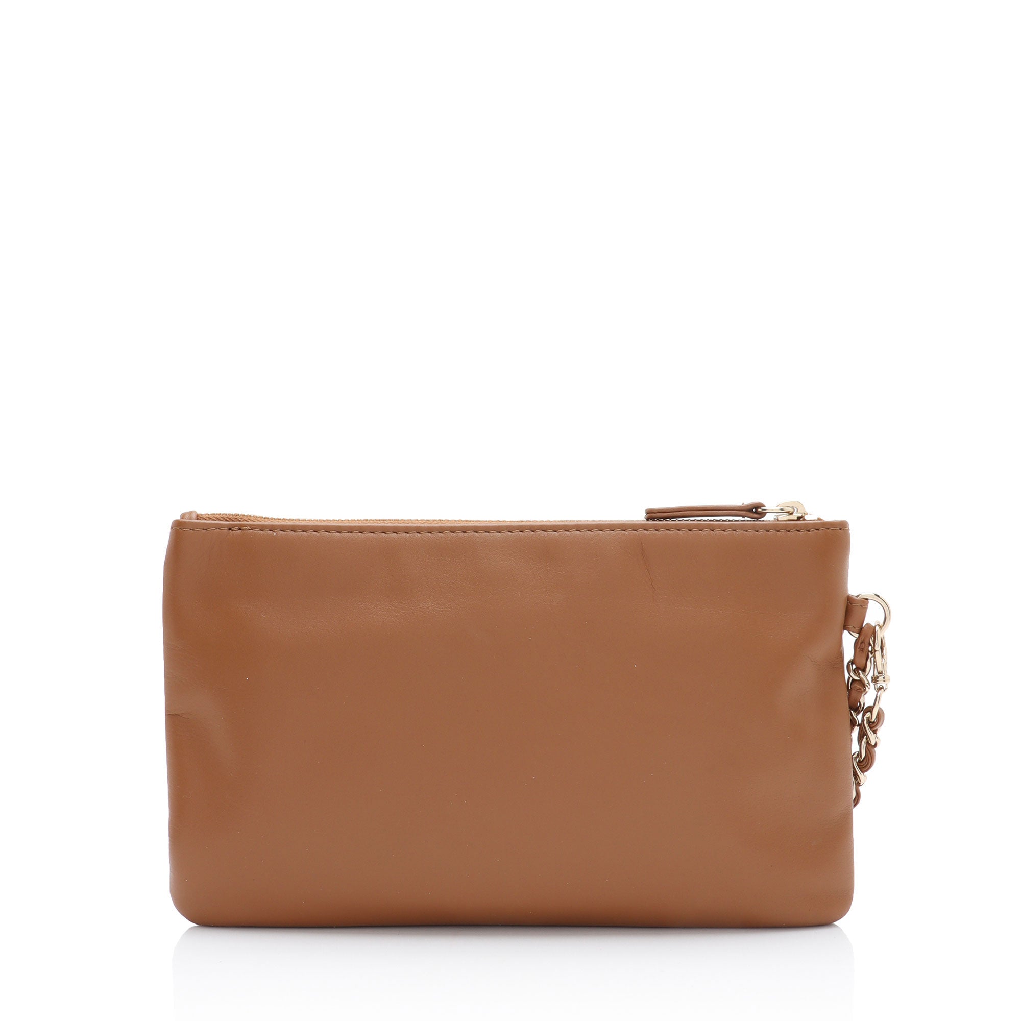 Chanel Lambskin CC Chain Pochette