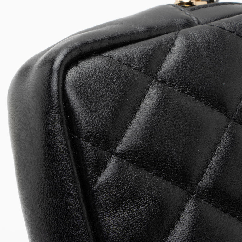 Chanel Lambskin CC Pouch Waist Bag (SHF-J8Mgx7)