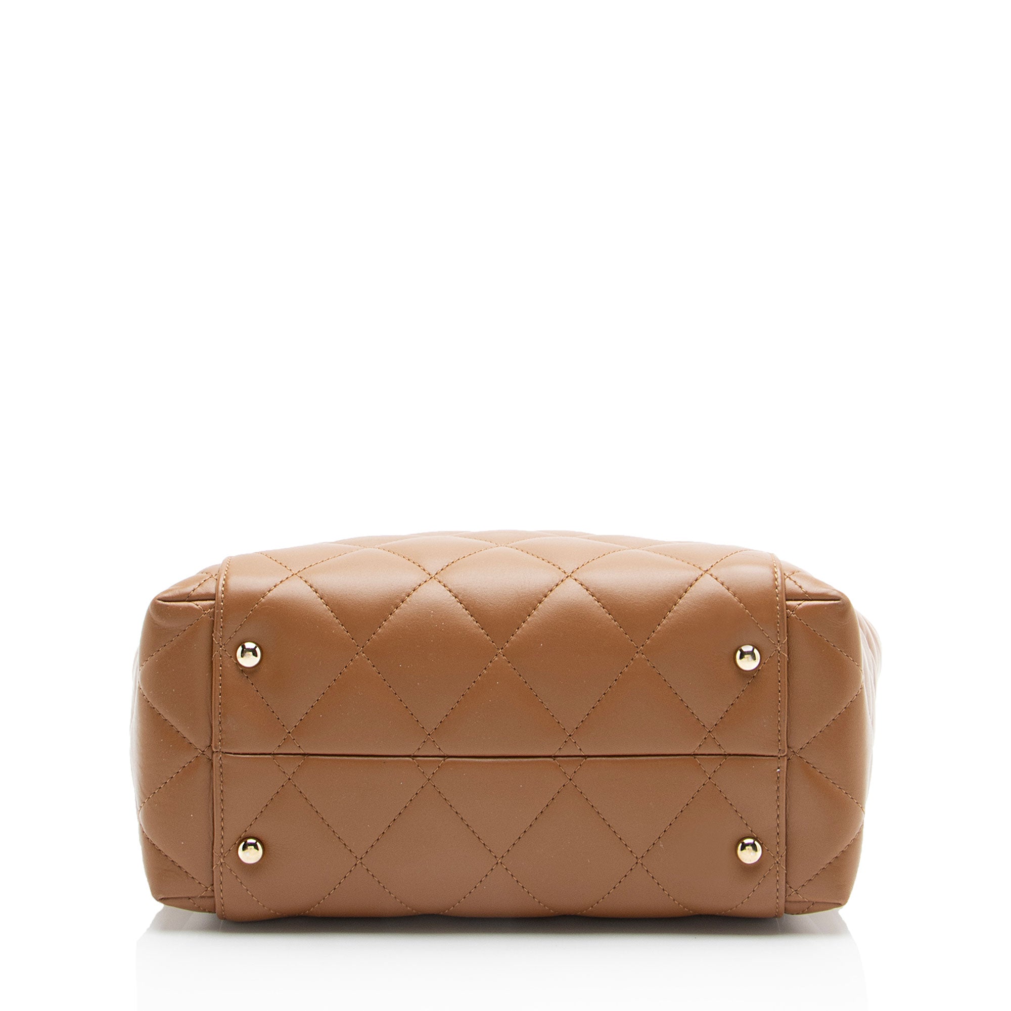 Chanel Lambskin CC Small Shopping Tote