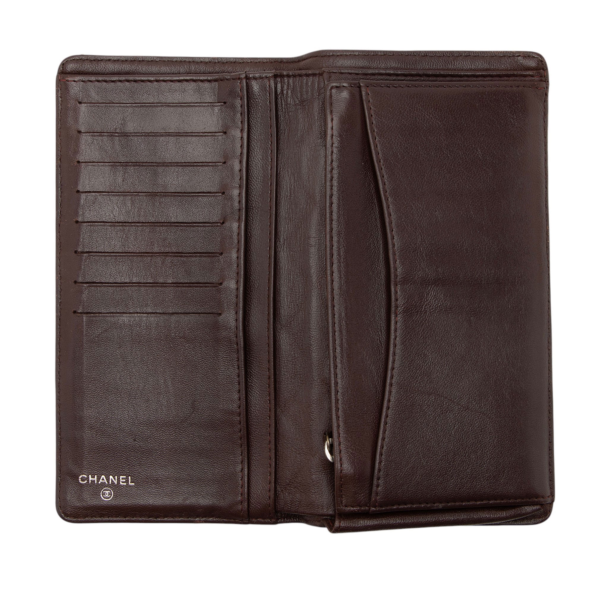 Chanel Lambskin CC Yen Wallet
