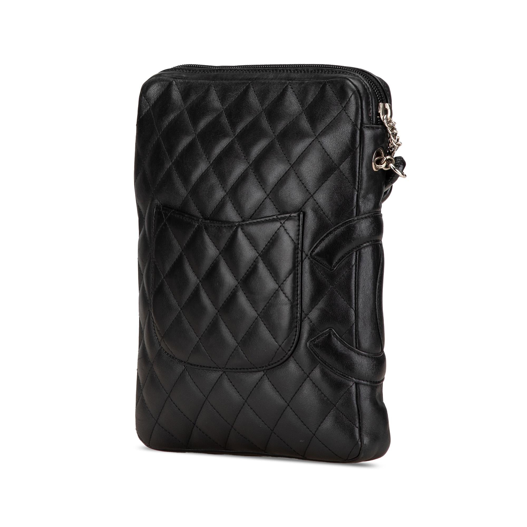 Chanel Lambskin Cambon Ligne Crossbody (SHG-UkBiF8)