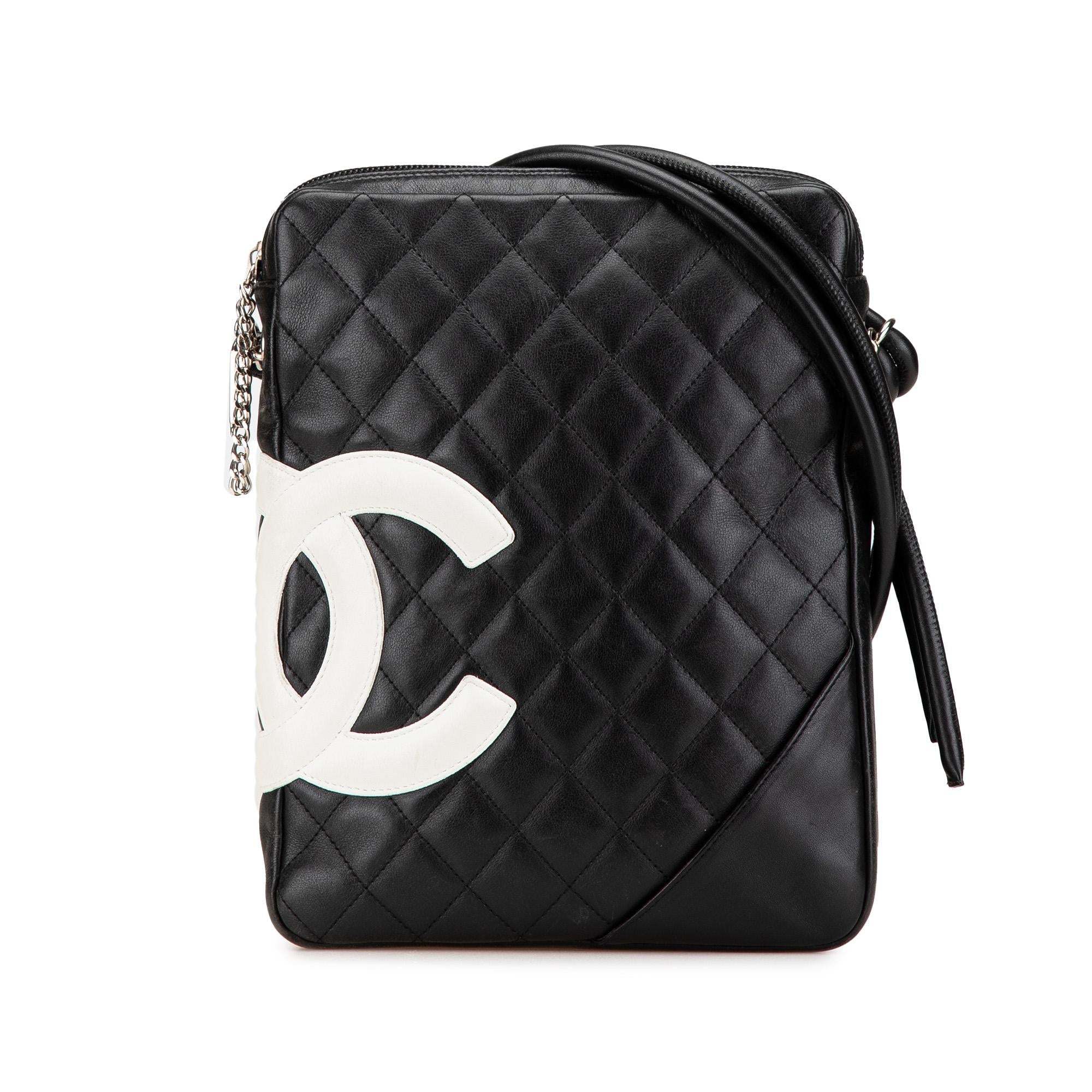 Chanel Lambskin Cambon Ligne Crossbody