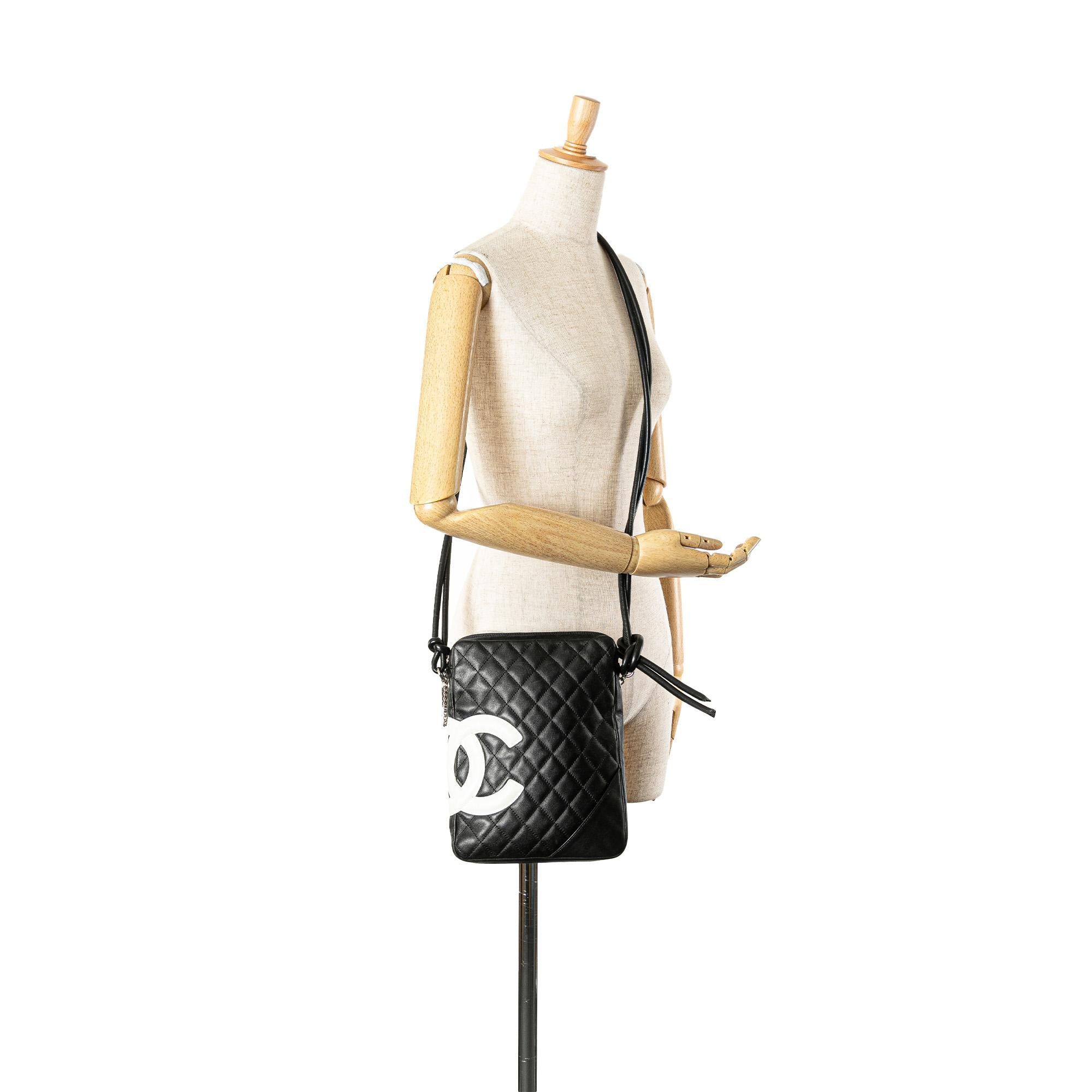 Chanel Lambskin Cambon Ligne Crossbody
