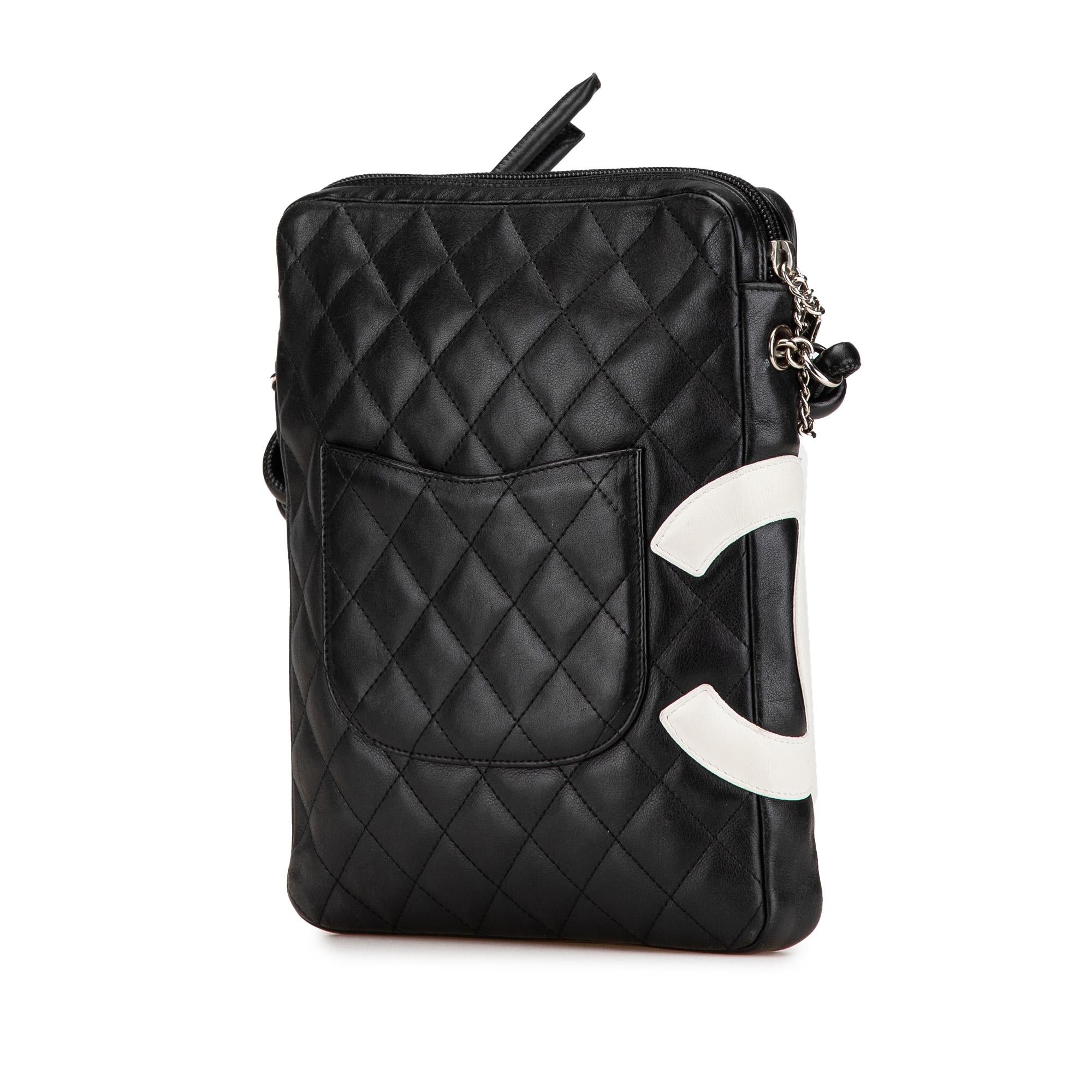 Chanel Lambskin Cambon Ligne Crossbody