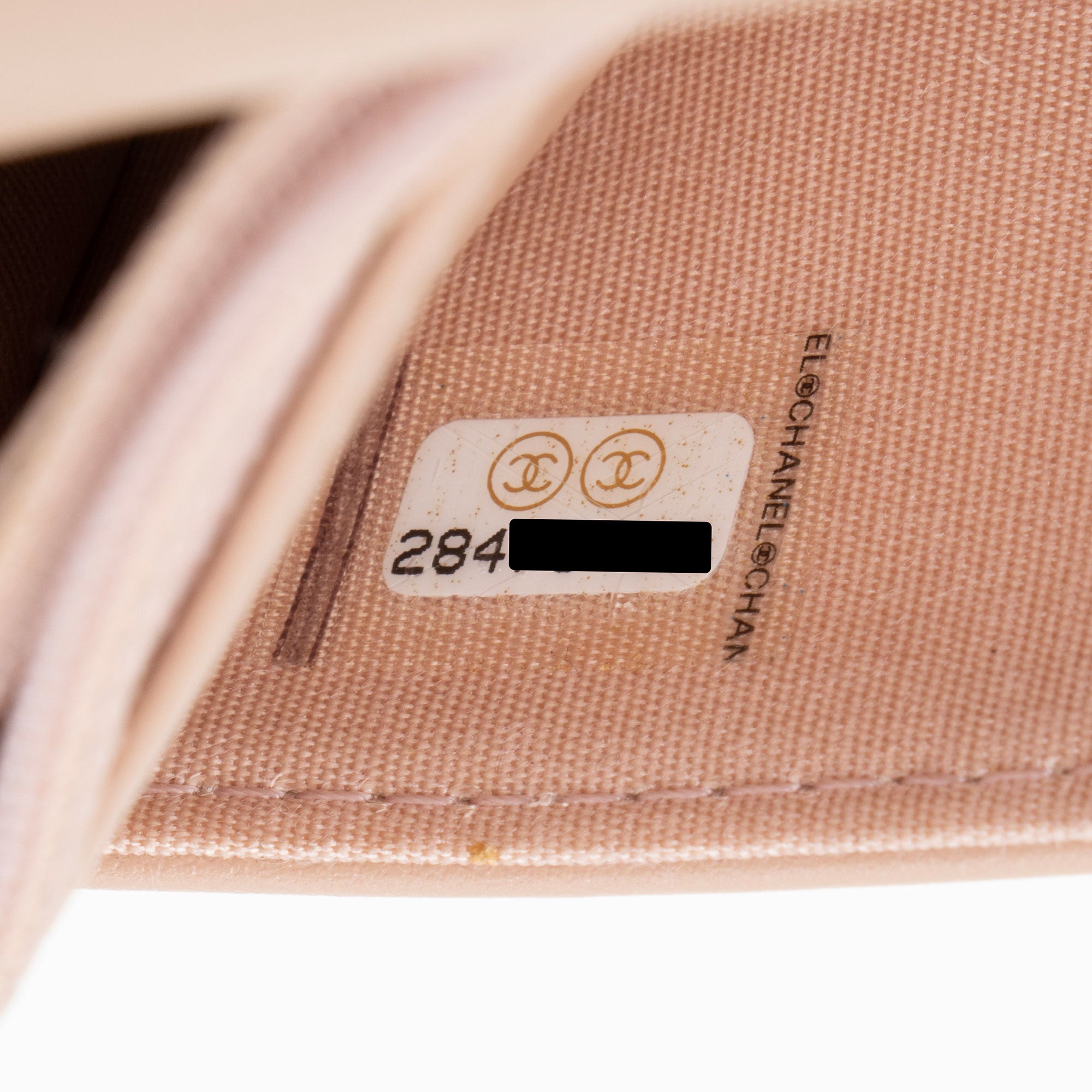 Chanel Lambskin Camellia Wallet on Chain