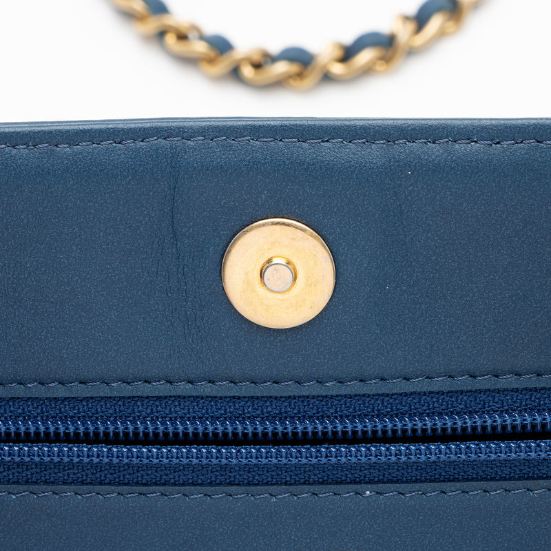 Chanel Lambskin Chain Around Boy Wallet on Chain Bag (SHF-jC1V6a)
