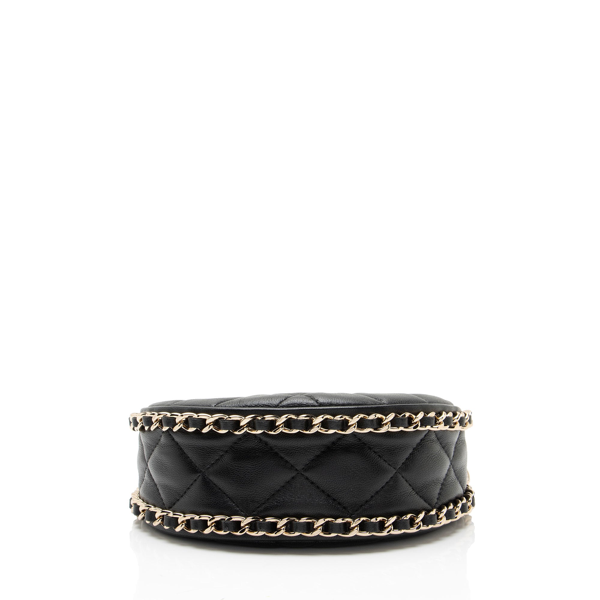 Chanel Lambskin Chain Around Mini Hobo