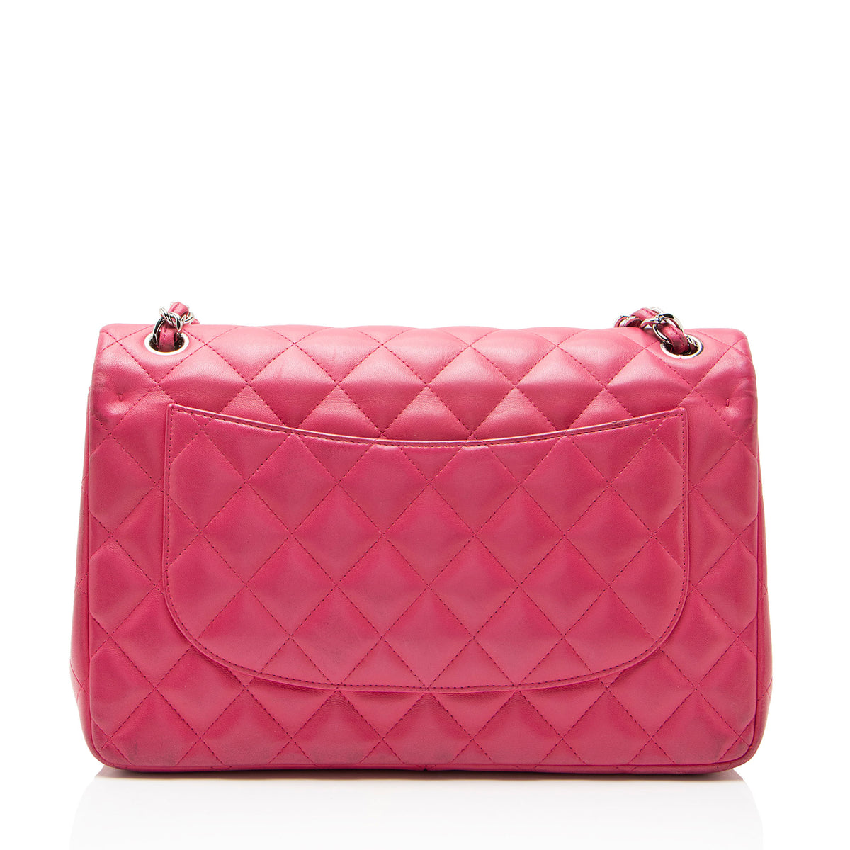 Chanel Lambskin Classic Jumbo Double Flap Bag