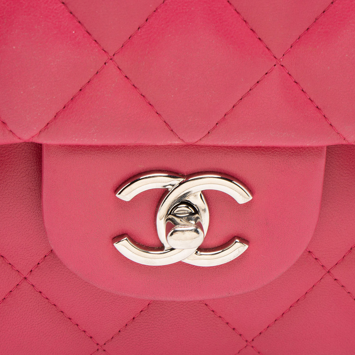 Chanel Lambskin Classic Jumbo Double Flap Bag