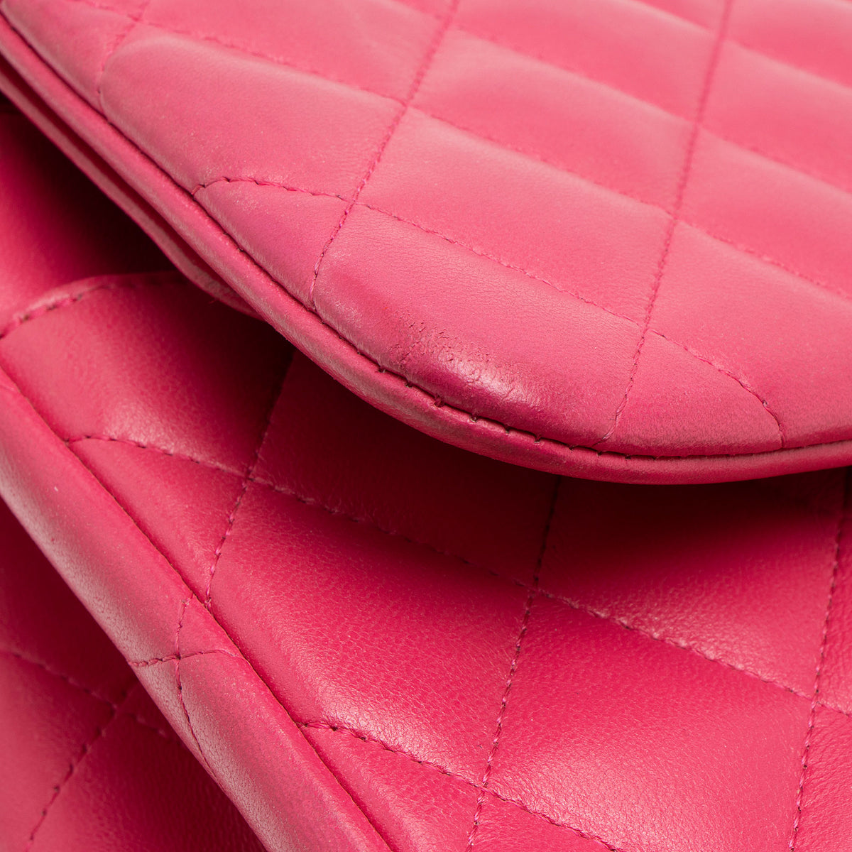 Chanel Lambskin Classic Jumbo Double Flap Bag