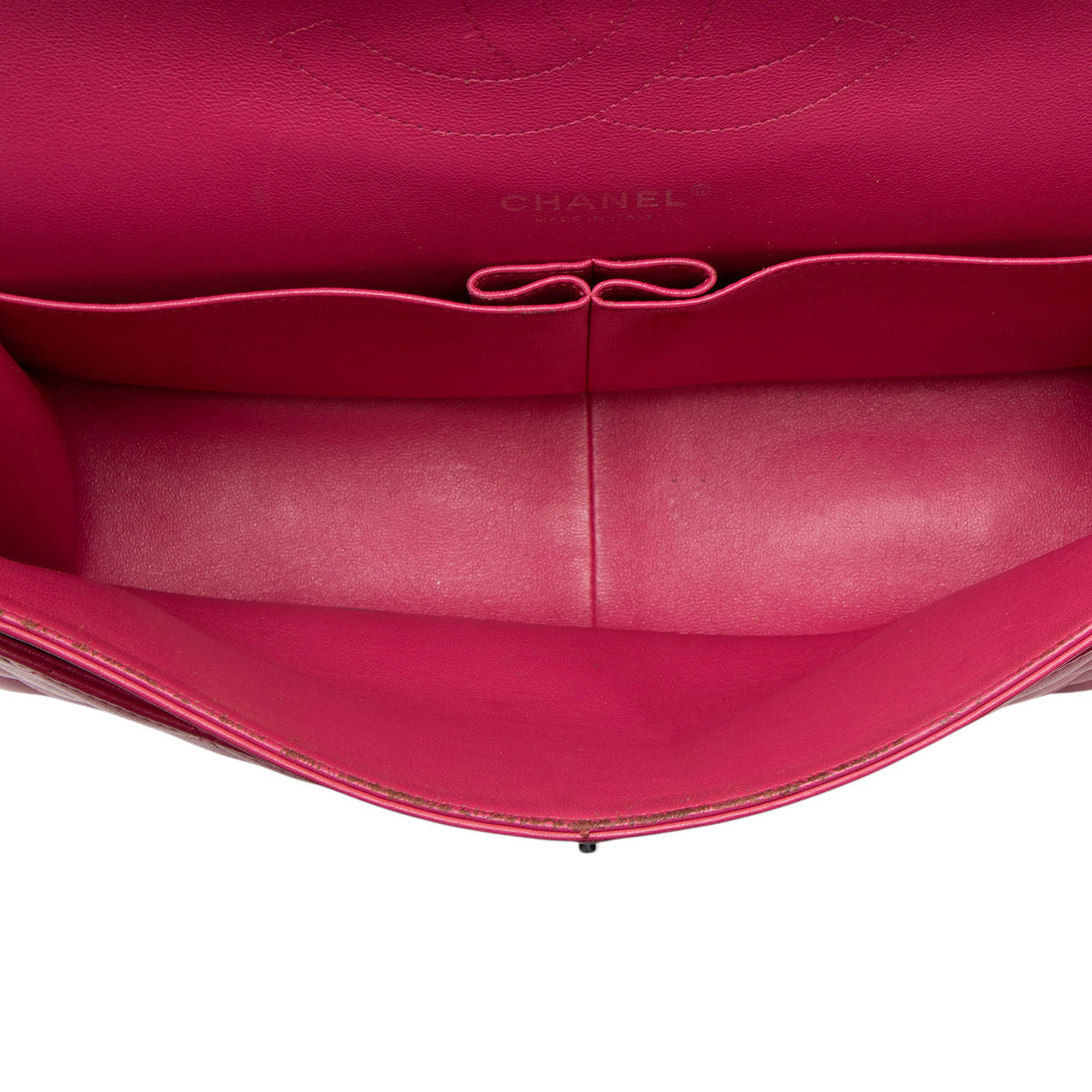 Chanel Lambskin Classic Jumbo Double Flap Bag