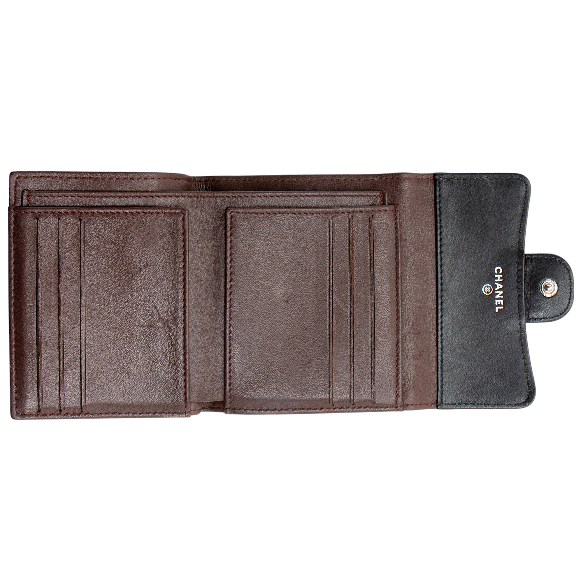 Chanel Lambskin Classic Small Flap Wallet