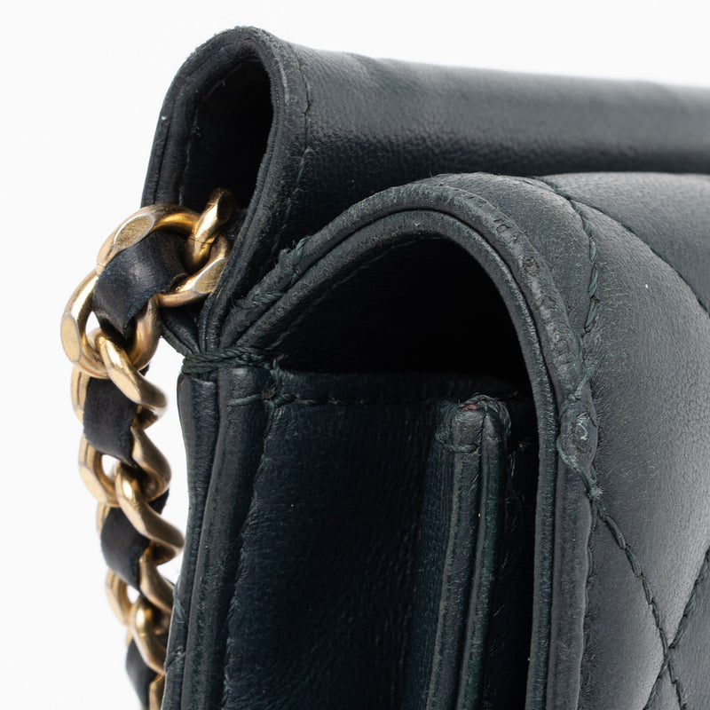 Chanel Lambskin Crossing Times Mini Flap Bag (SHF-Tv2M1K) – LuxeDH