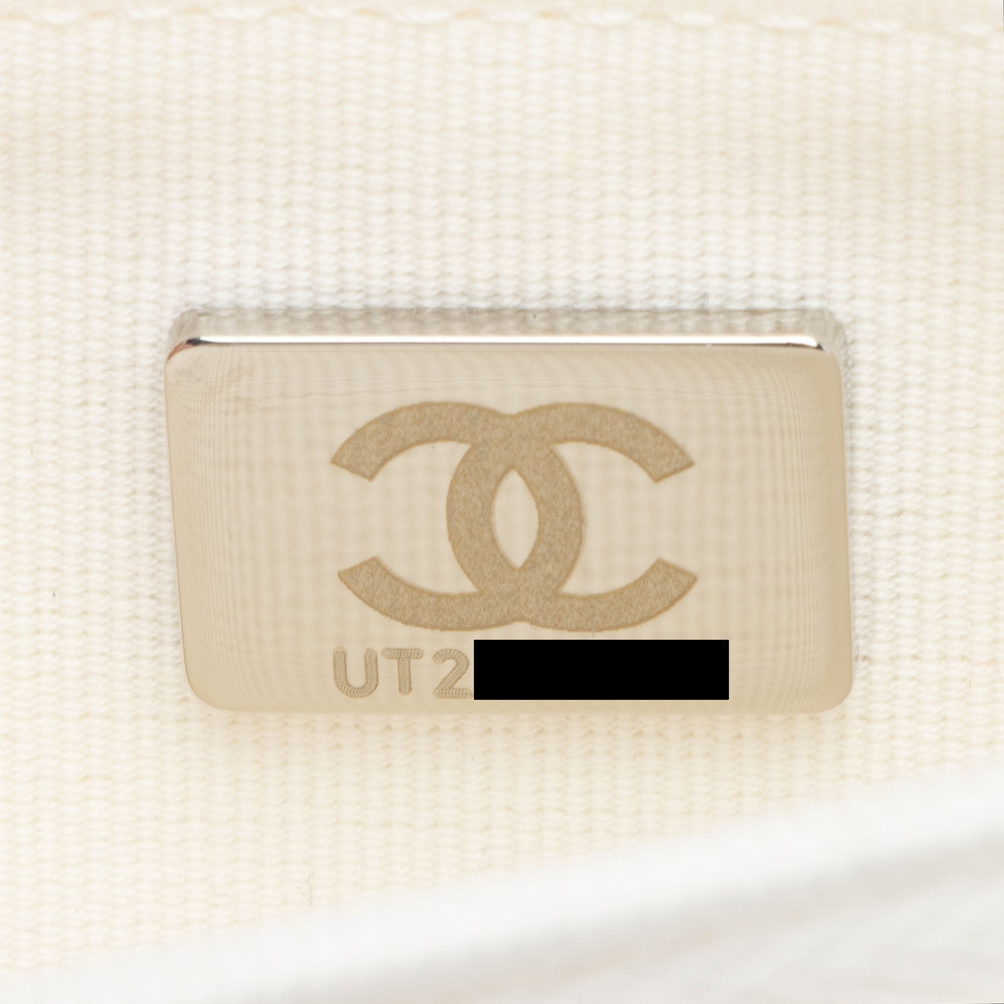 Chanel Lambskin Crystal CC Wallet on Chain