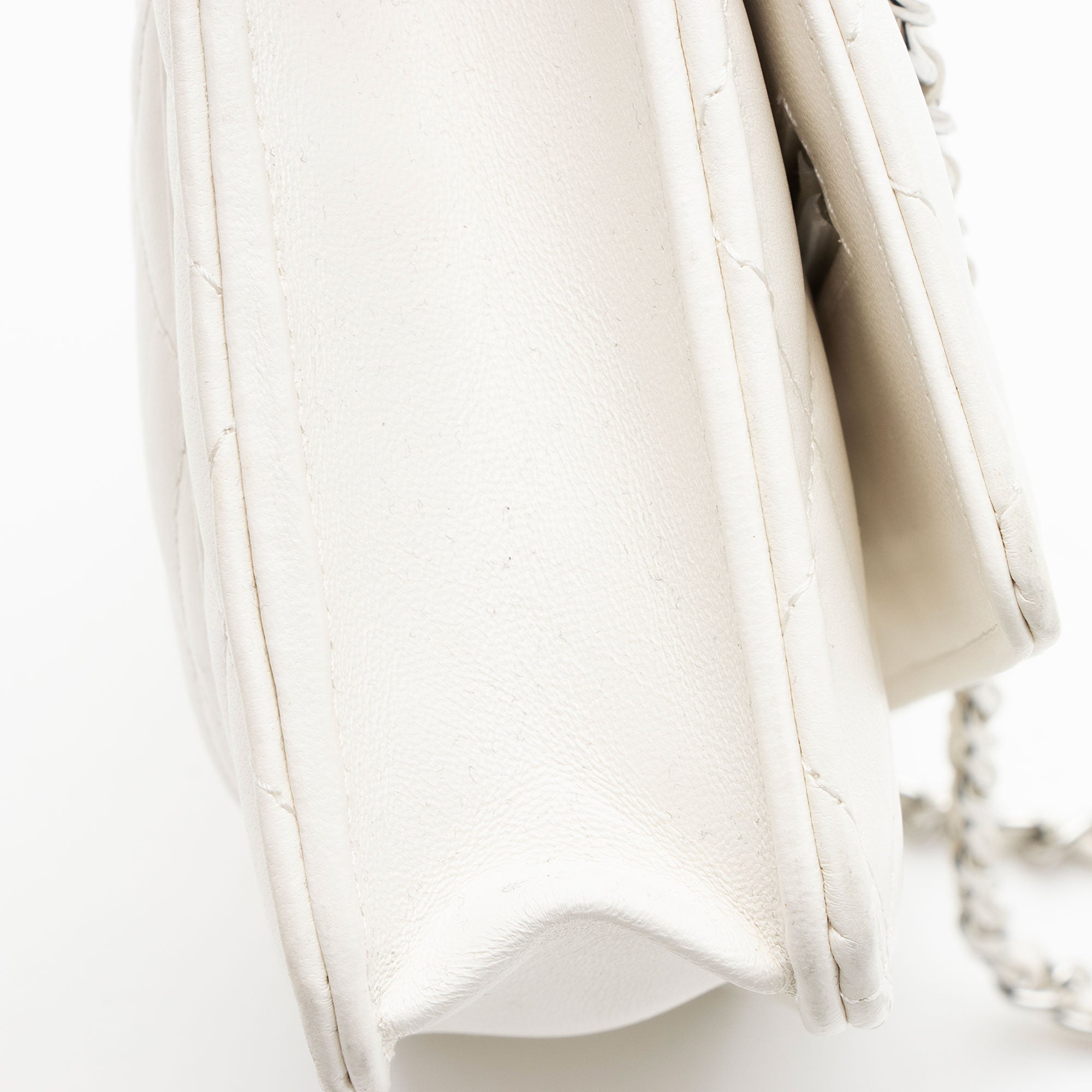 Chanel Lambskin Crystal CC Wallet on Chain