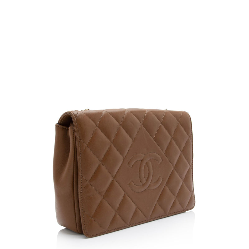 Chanel Lambskin Diamond CC Flap Bag (SHF-1zVIRm) – LuxeDH
