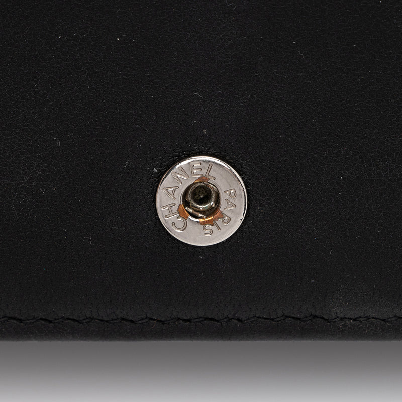 Chanel Lambskin Diamond CC Wallet On Chain Bag (SHF-yFwMhh)