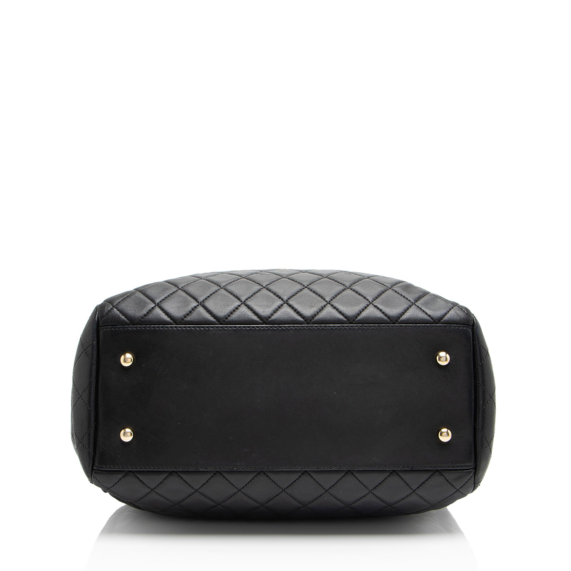 Chanel Lambskin Drawstring Bucket Bag