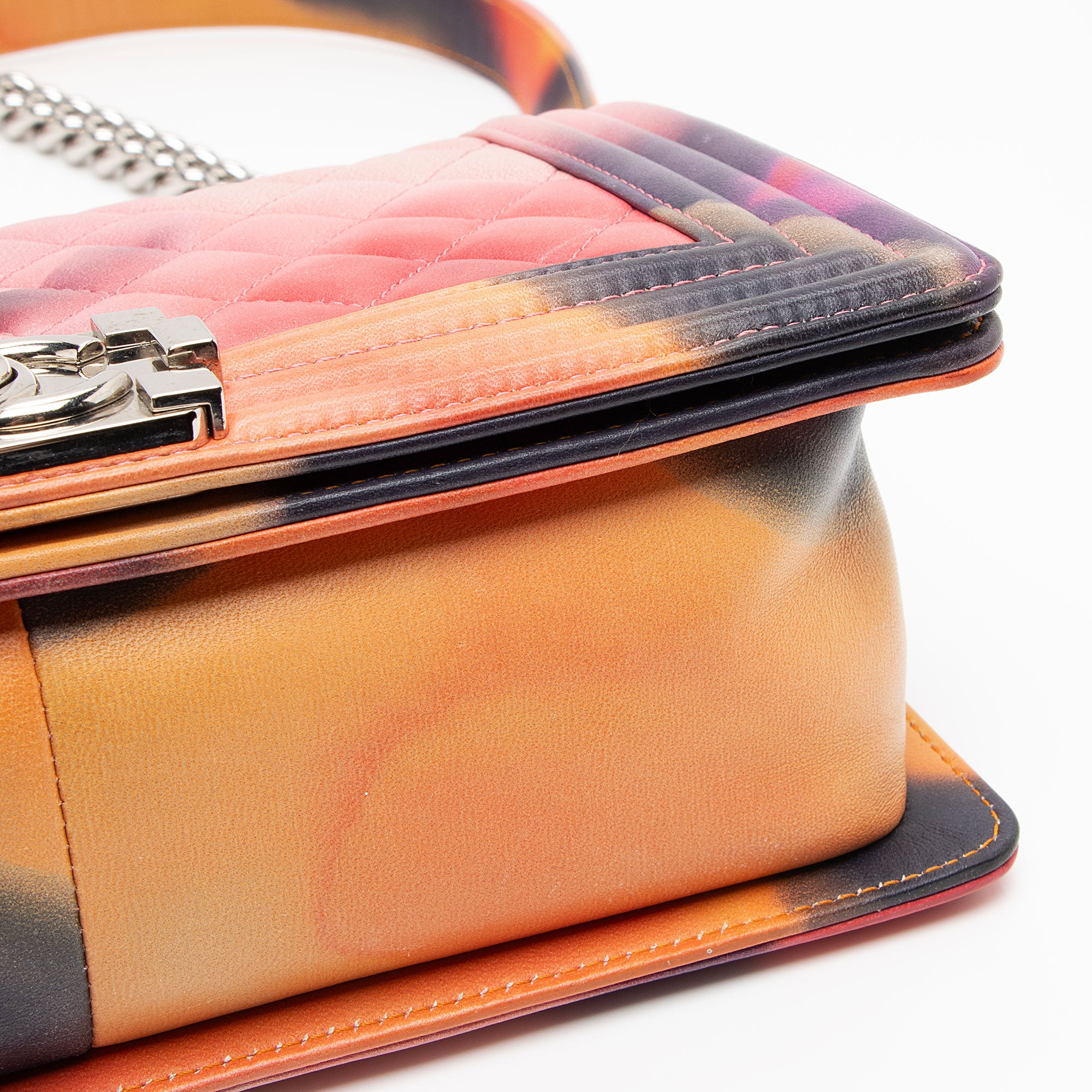 Chanel Lambskin Flower Power Old Medium Boy Bag (SHF-gR6sxo)