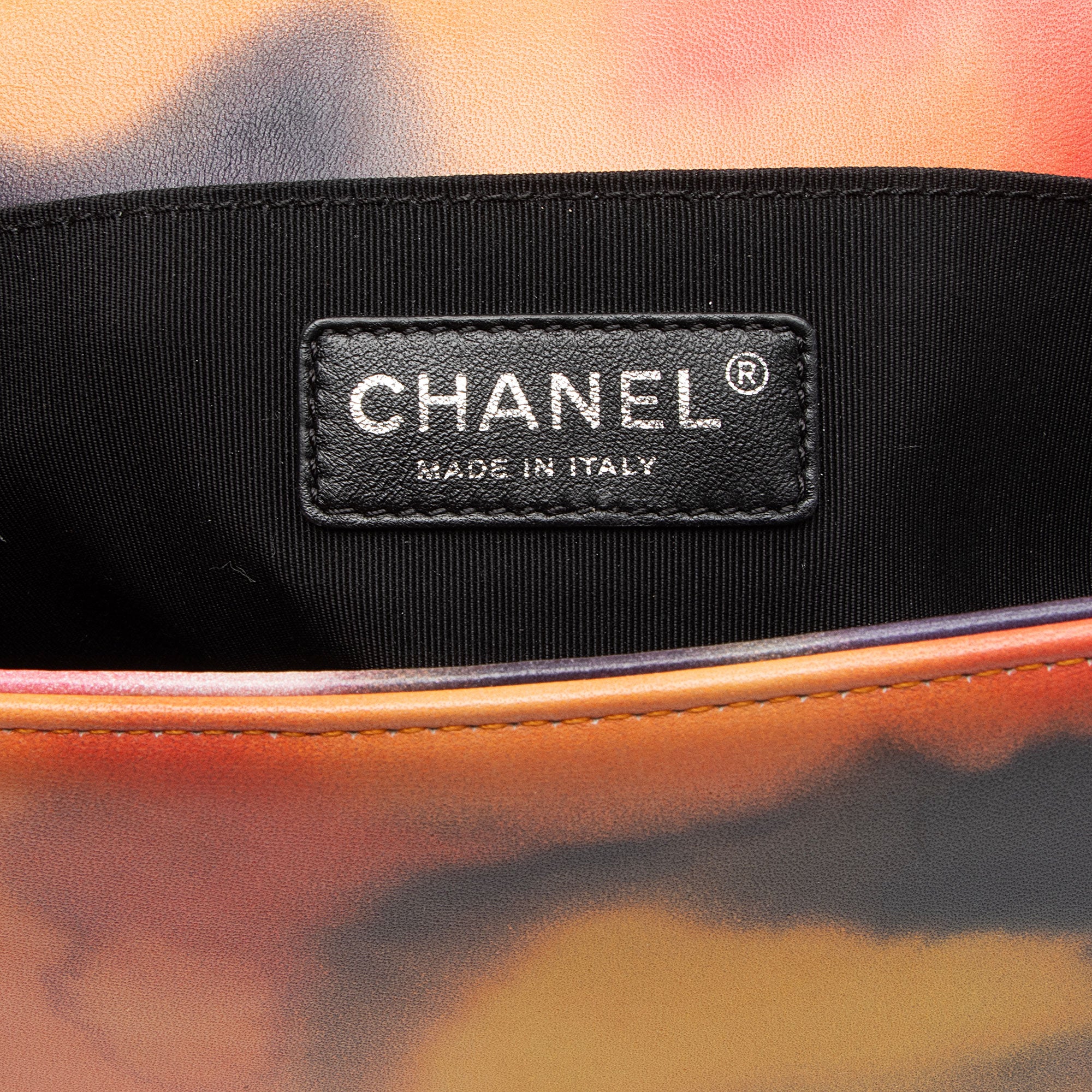 Chanel Lambskin Flower Power Old Medium Boy Bag (SHF-gR6sxo)