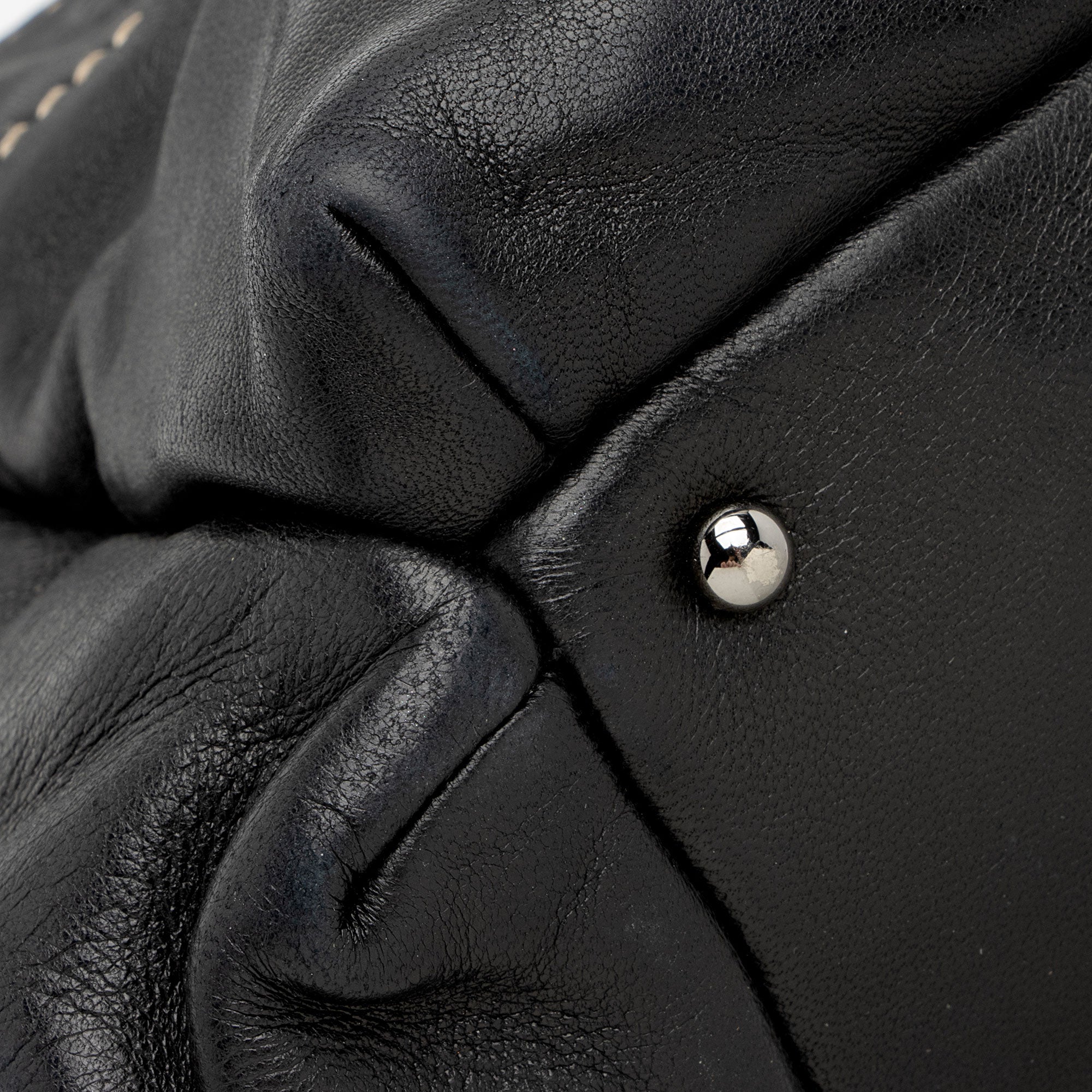 Chanel Lambskin LAX Accordion Shoulder Bag (SHF-8qR2yb)