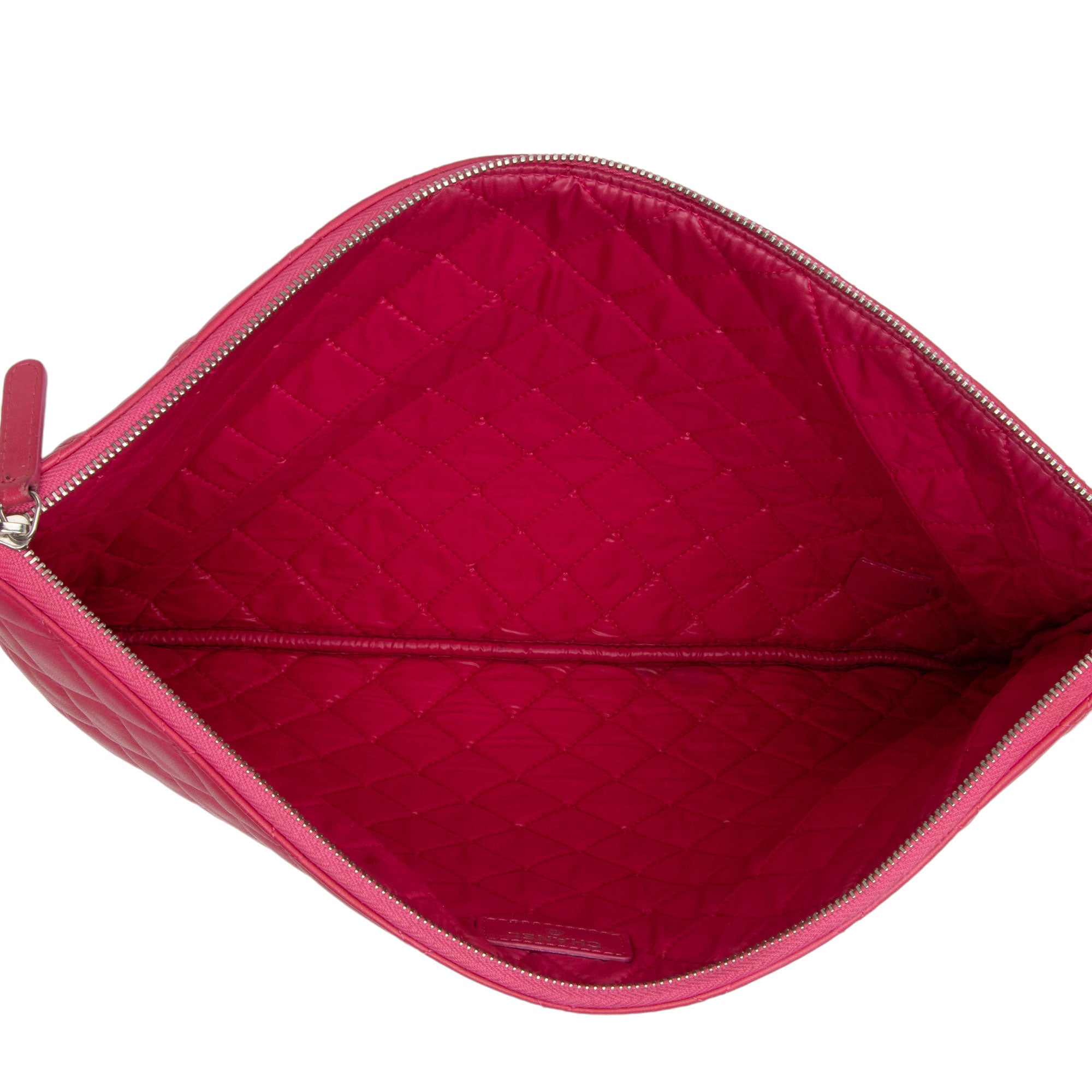 Chanel Lambskin Large O-Case (SHF-tCz0r4)