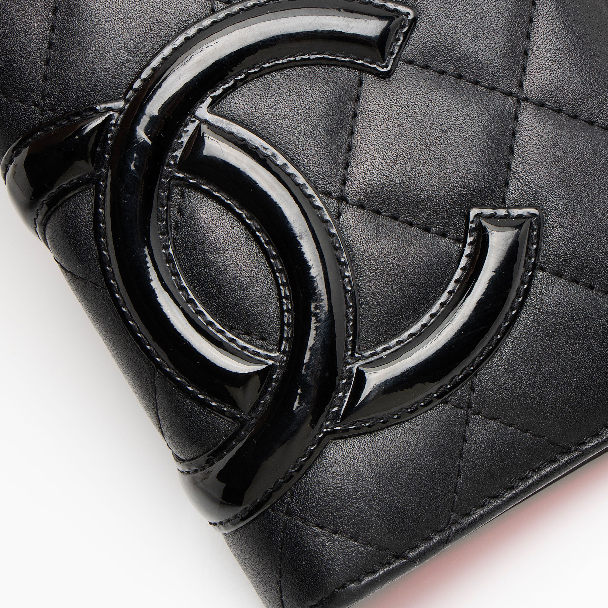 Chanel Lambskin Ligne Cambon Bifold Wallet