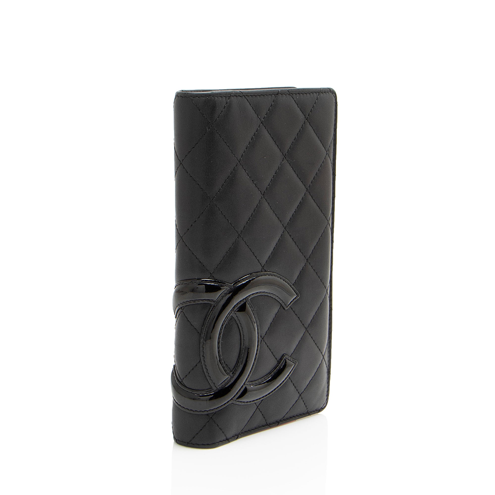 Chanel Lambskin Ligne Cambon Bifold Wallet