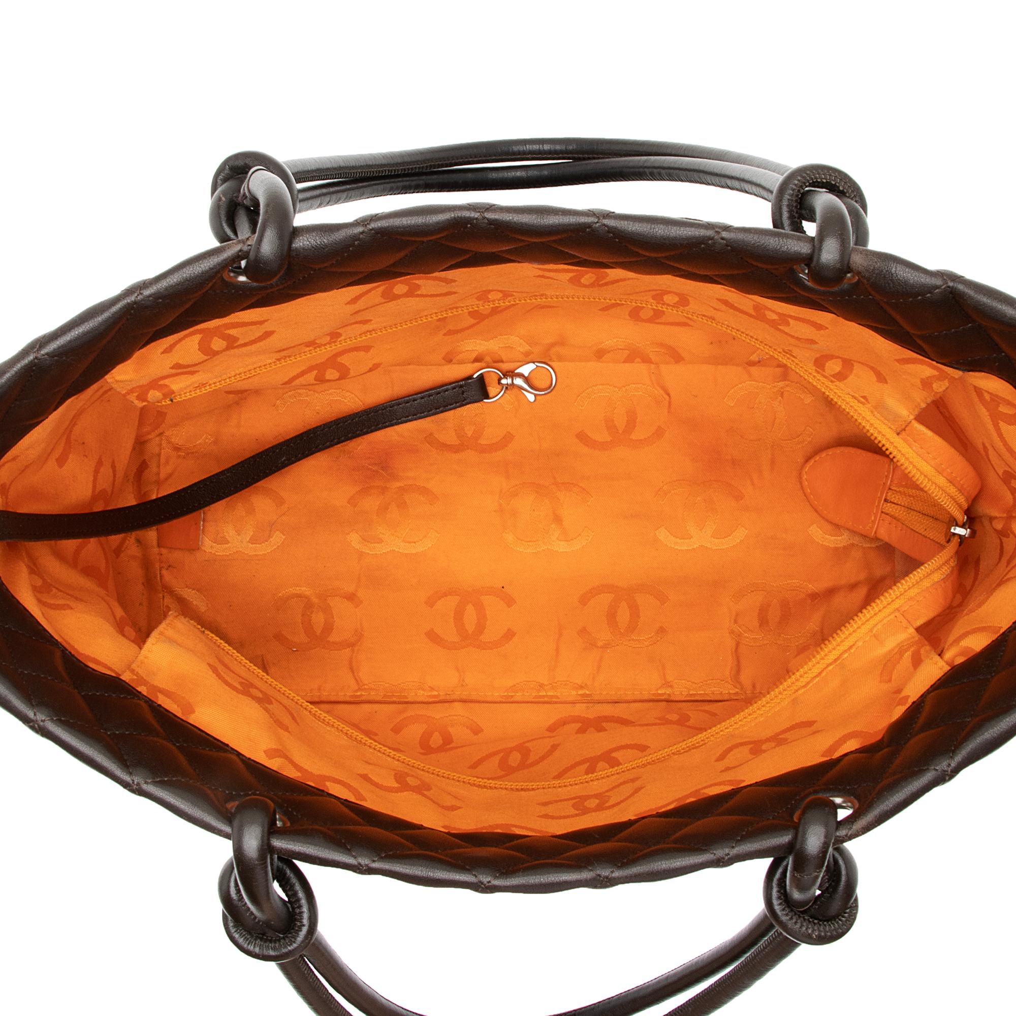 Chanel Lambskin Ligne Cambon Large Shopping Tote - FINAL SALE (SHF-tcEALw)