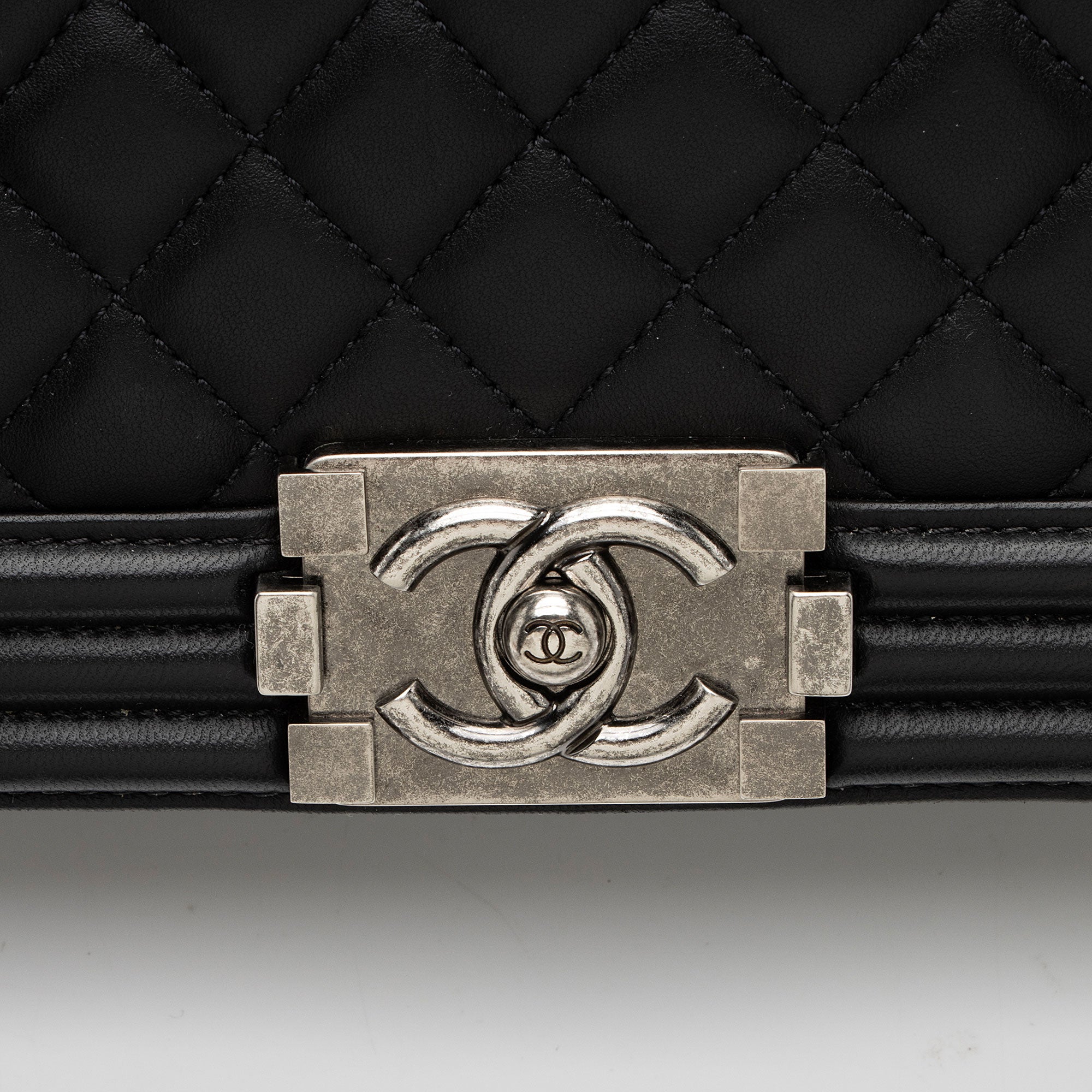 Chanel Lambskin New Medium Boy Bag