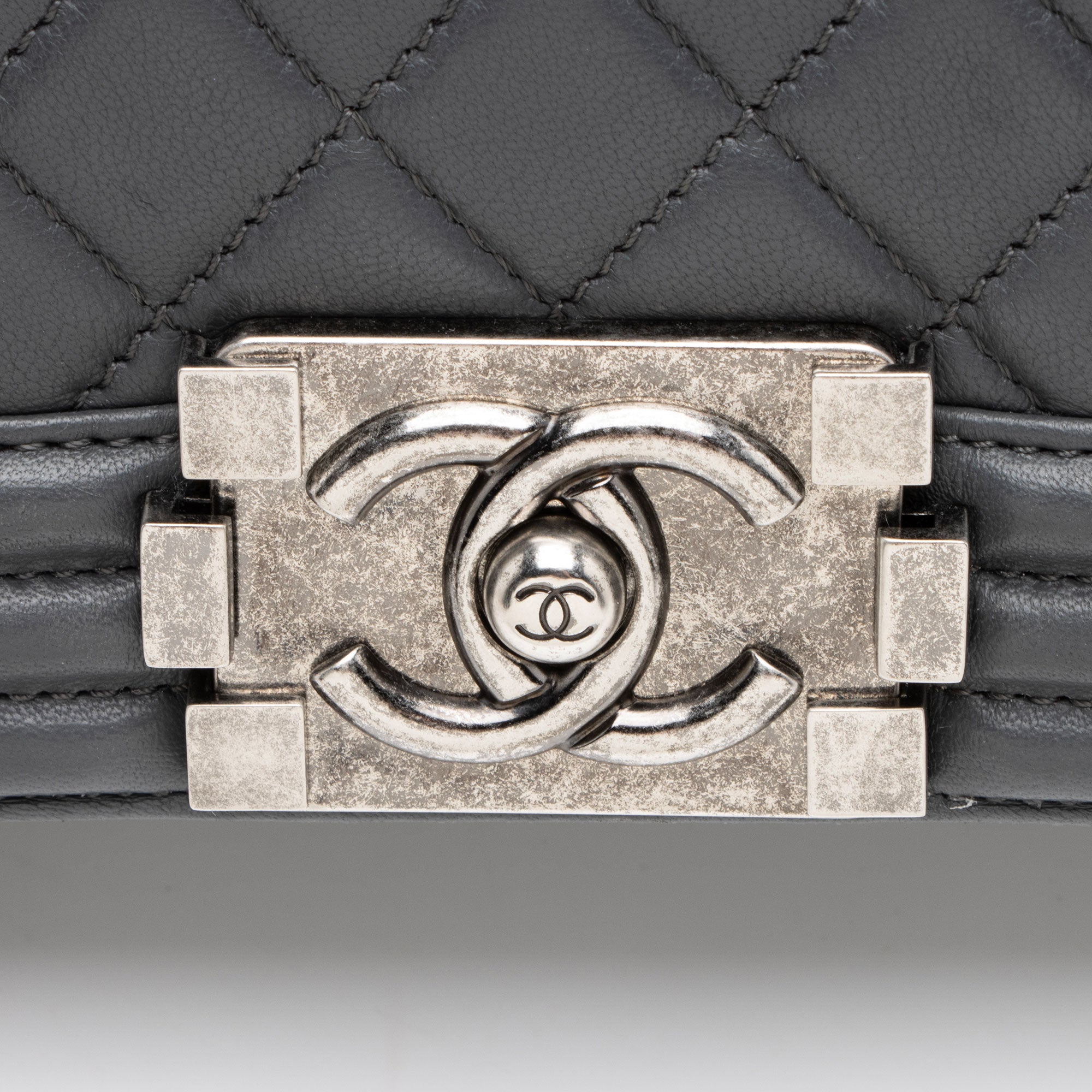 Chanel Lambskin New Medium Boy Bag