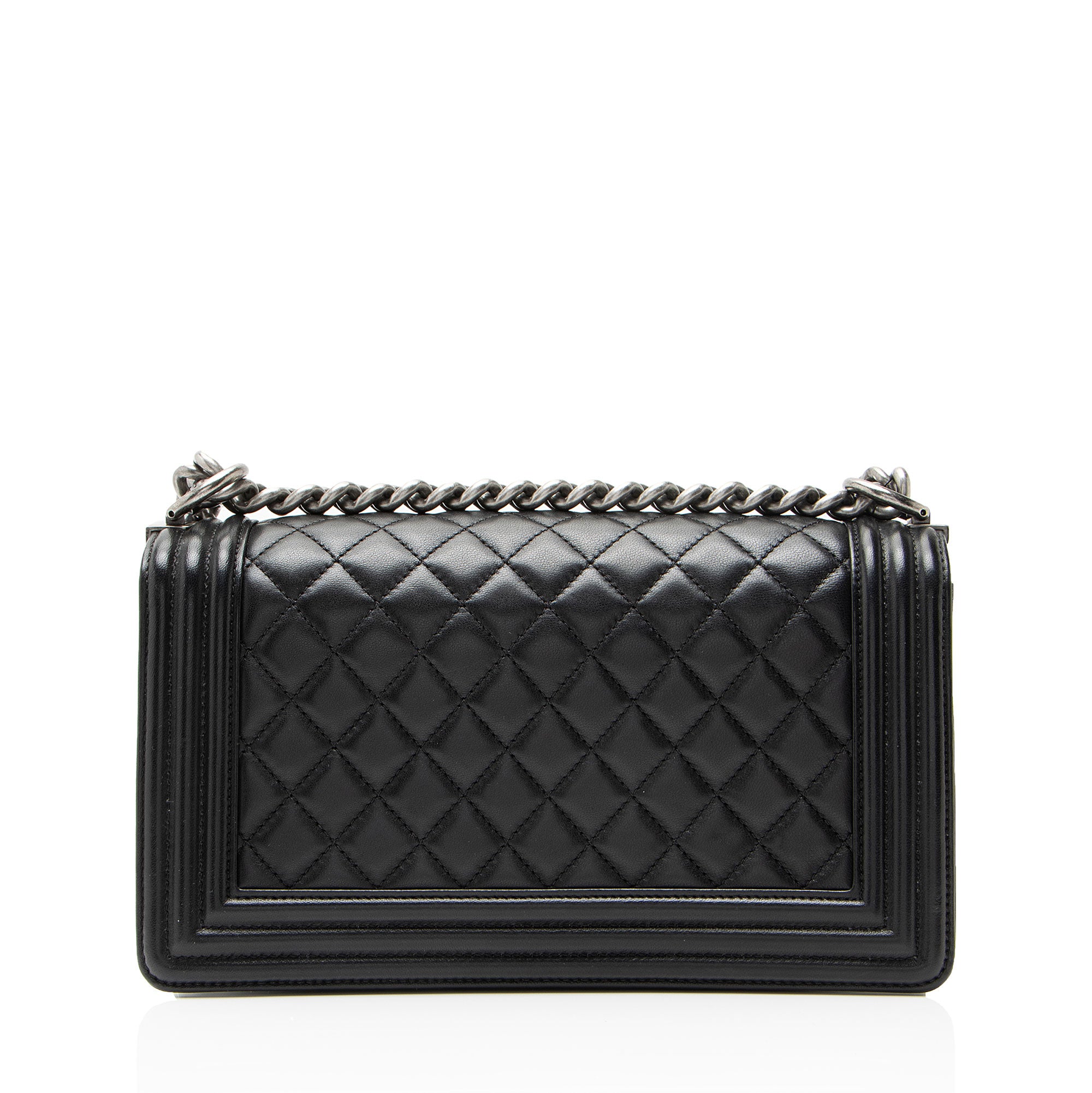 Chanel Lambskin Old Medium Boy Bag