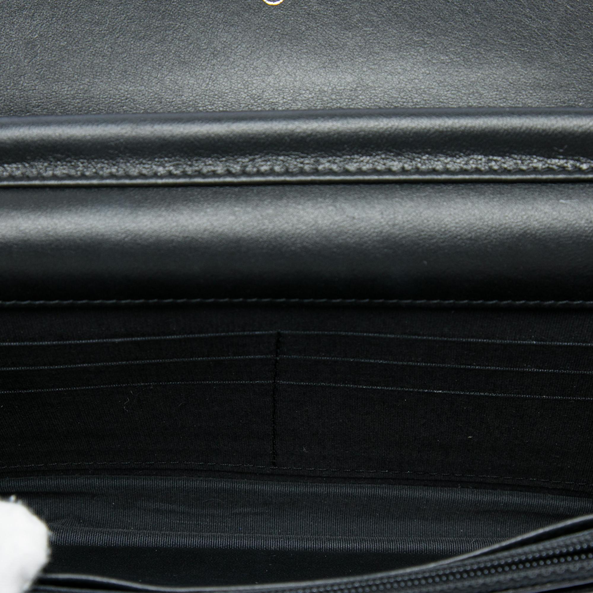 Chanel Lambskin Pagoda Wallet On Chain