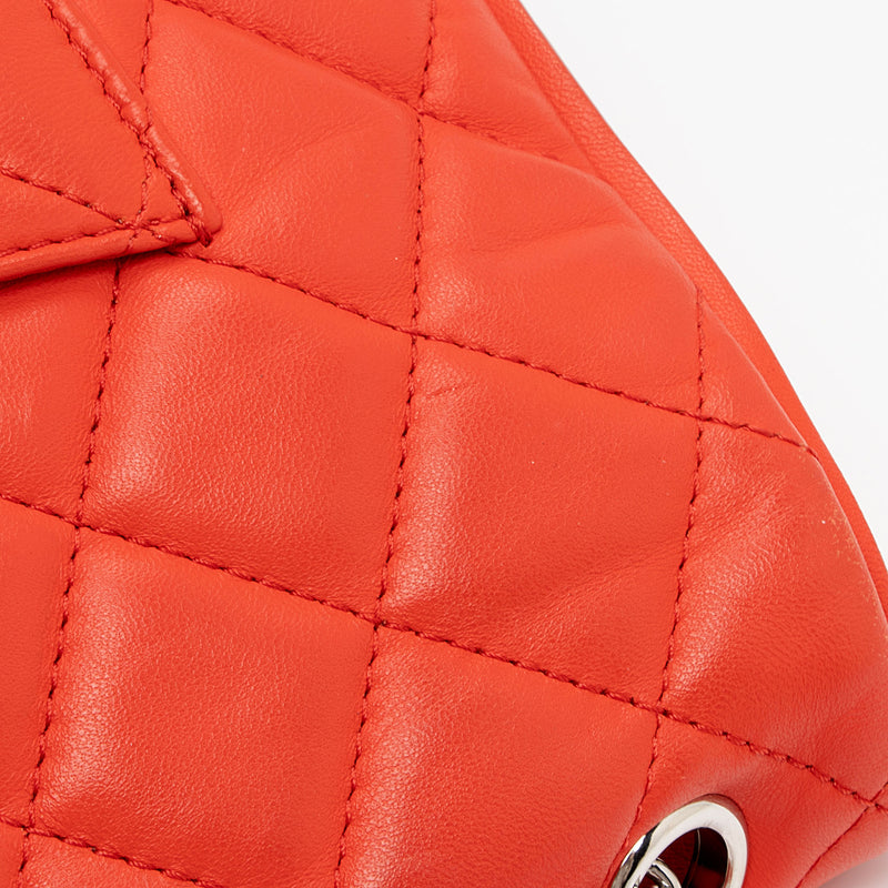 Chanel Lambskin Pagode Piping Flap Shoulder Bag (SHF-Cco5SB)