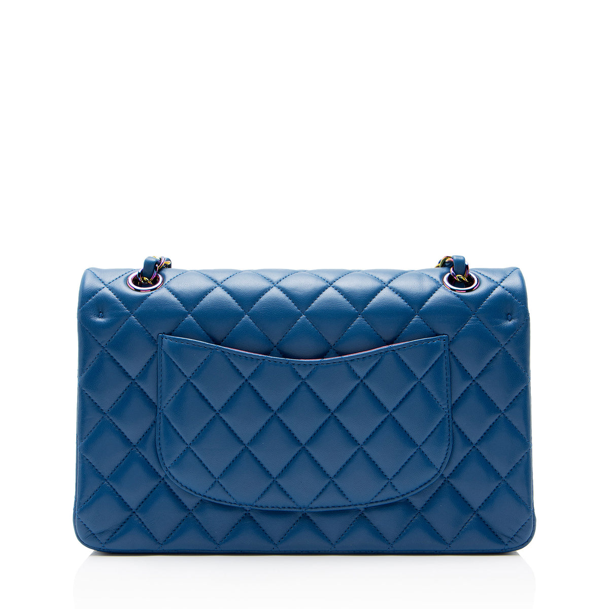Chanel Lambskin Rainbow Classic Medium Double Flap Bag