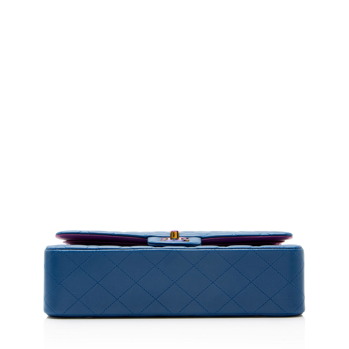 Chanel Lambskin Rainbow Classic Medium Double Flap Bag