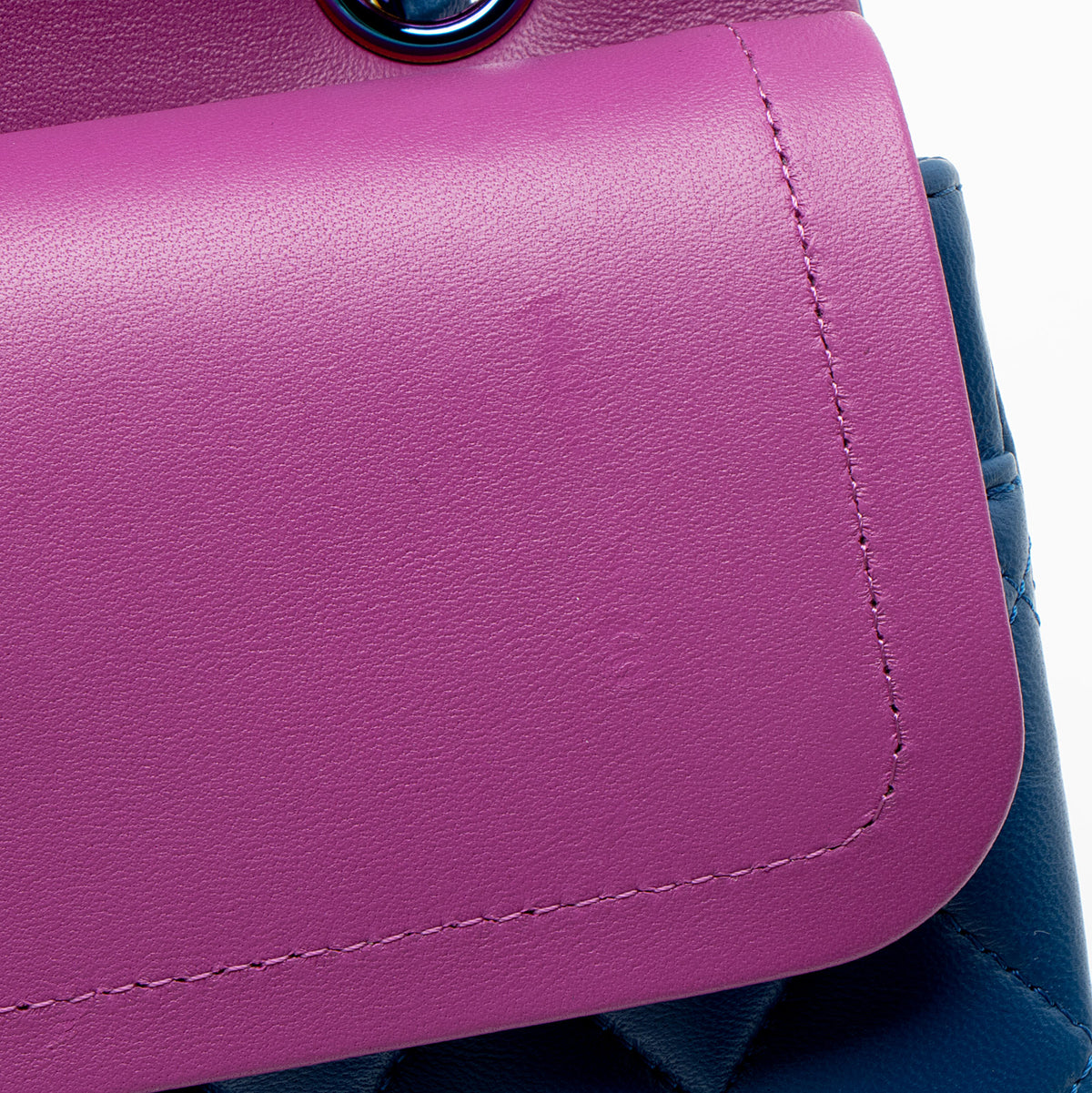 Chanel Lambskin Rainbow Classic Medium Double Flap Bag