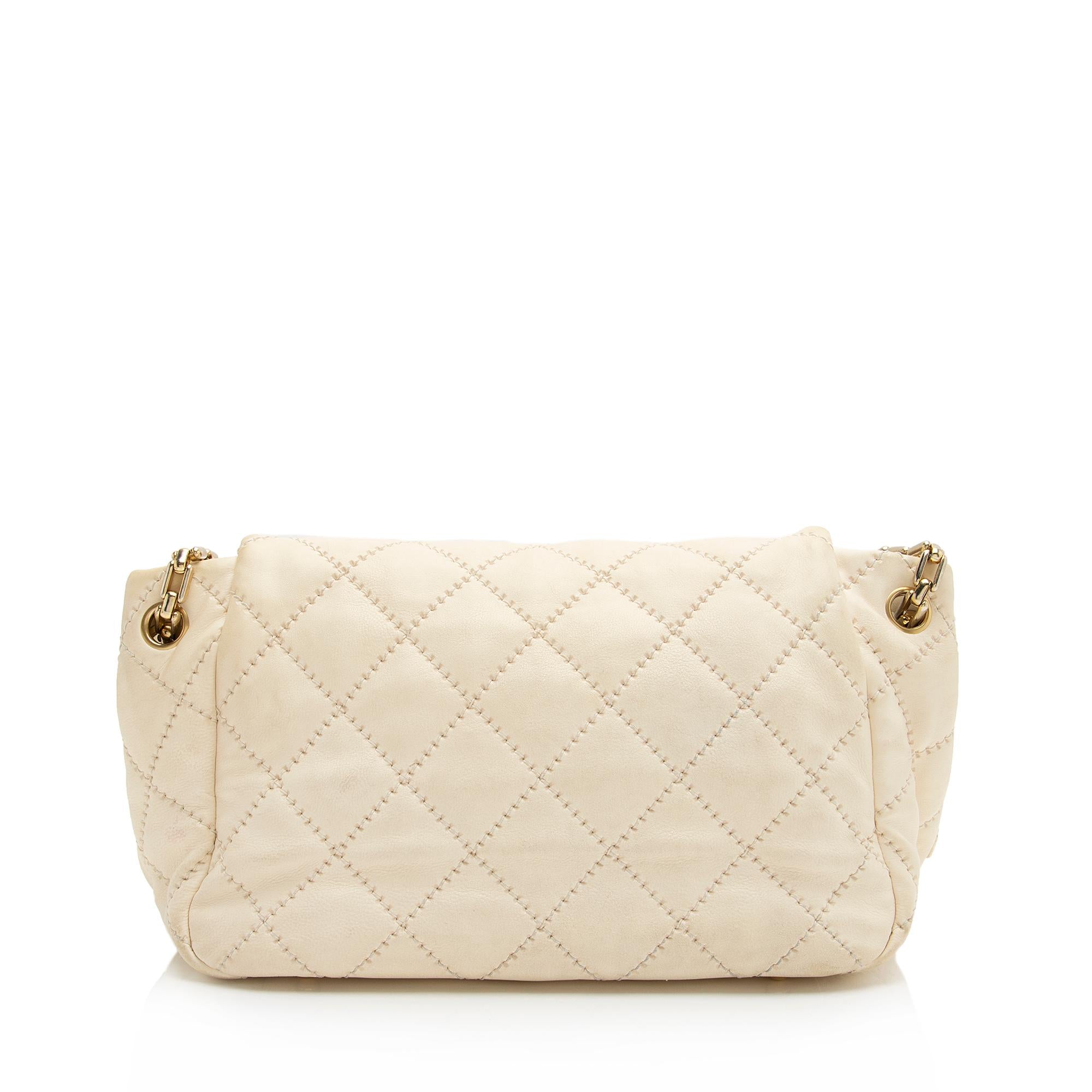 Chanel Lambskin Retro Chain Accordion Flap Bag (SHF-23788)