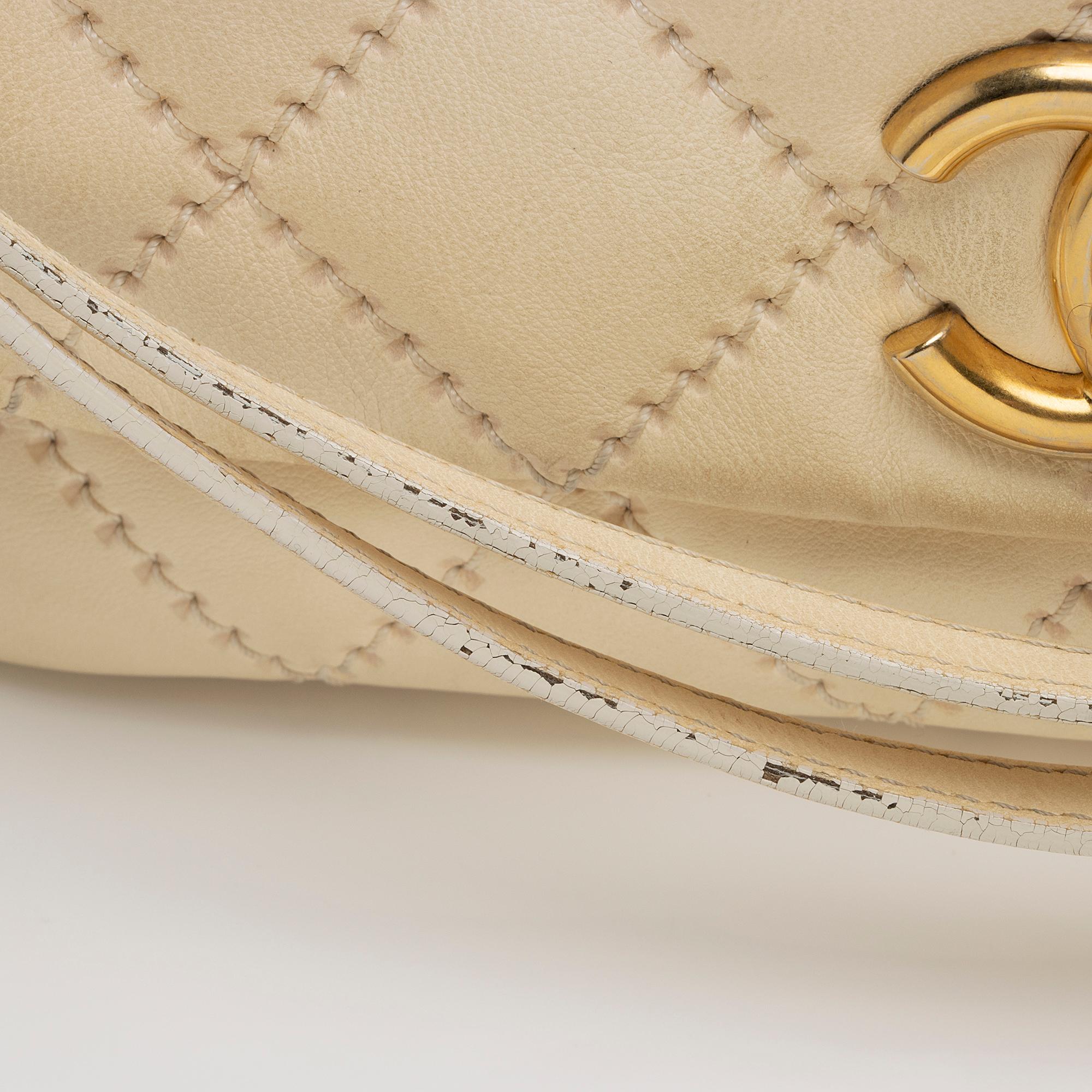 Chanel Lambskin Retro Chain Accordion Flap Bag (SHF-23788)