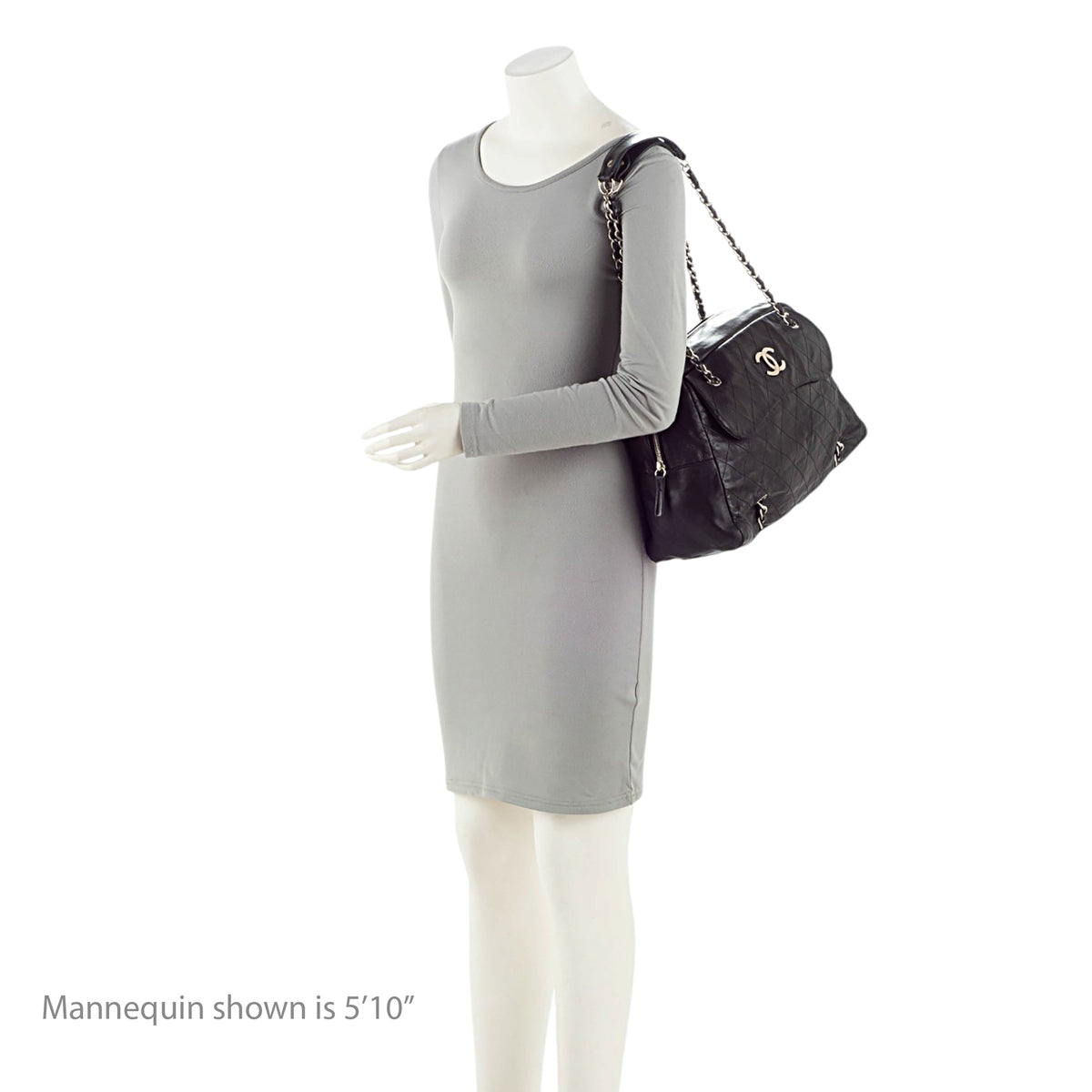 Chanel Lambskin Sharpei Bowler Bag