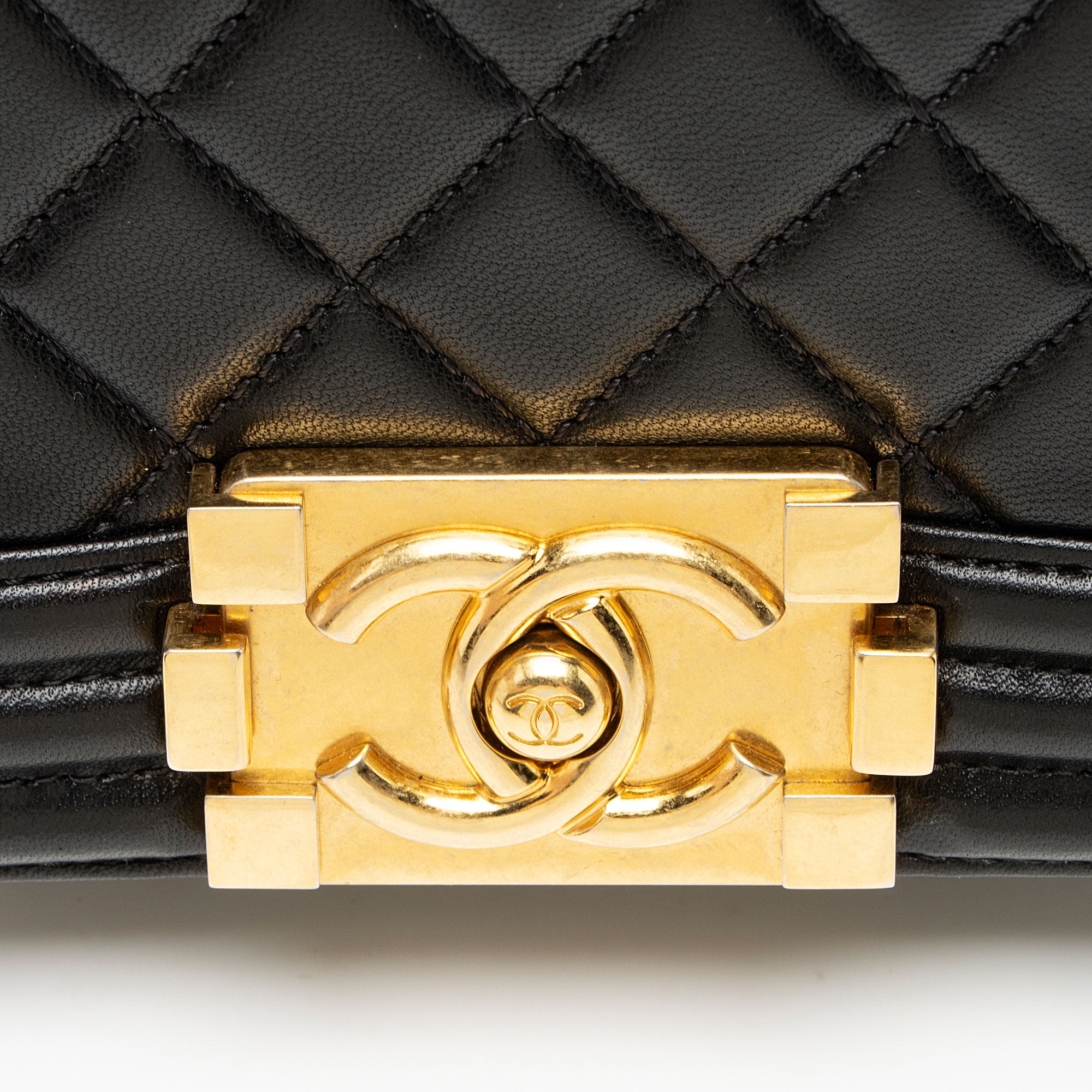 Chanel Lambskin Small Boy Bag