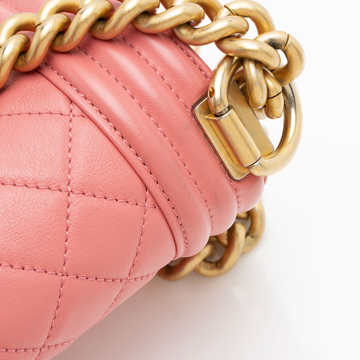 Chanel Lambskin Small Boy Bag
