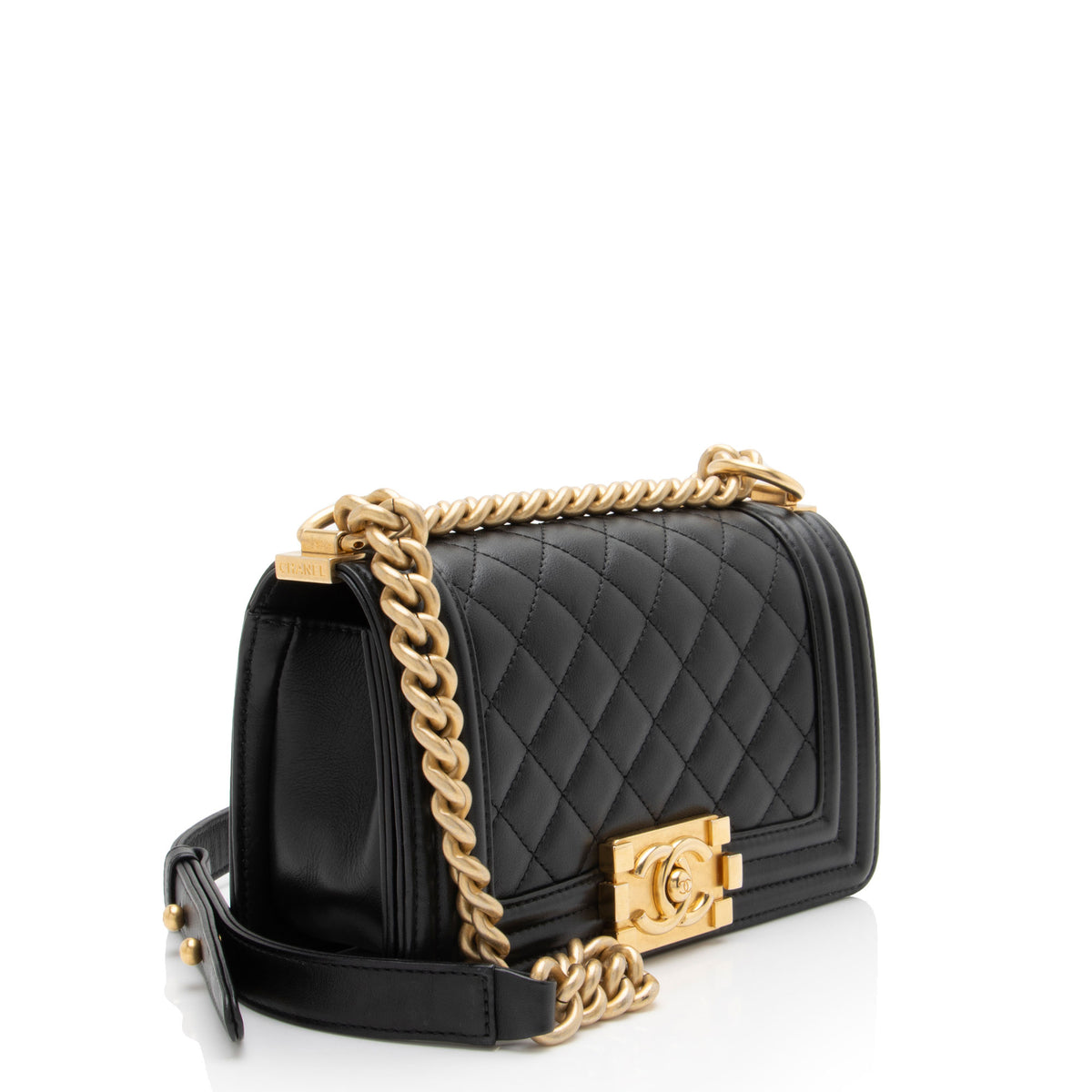 Chanel Lambskin Small Boy Bag