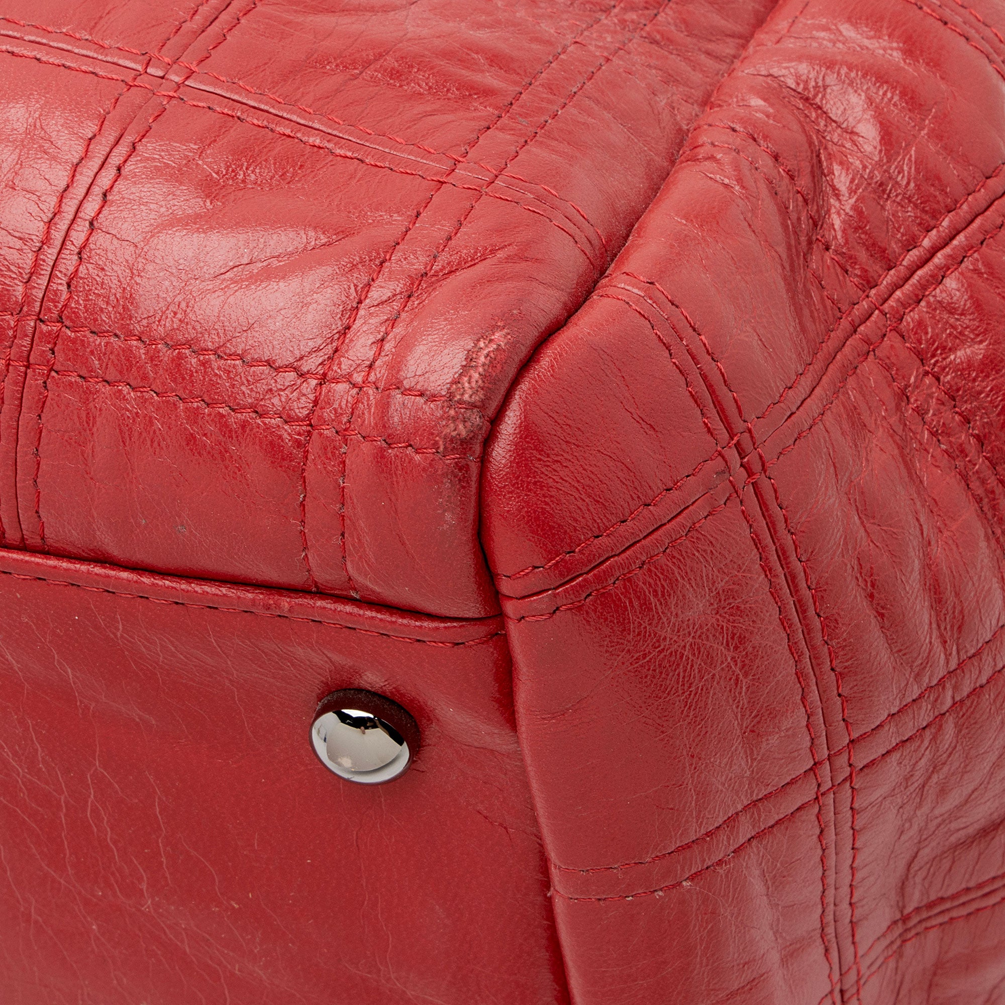 Chanel Lambskin LAX Accordion Shoulder Bag (SHF-x47IxO)