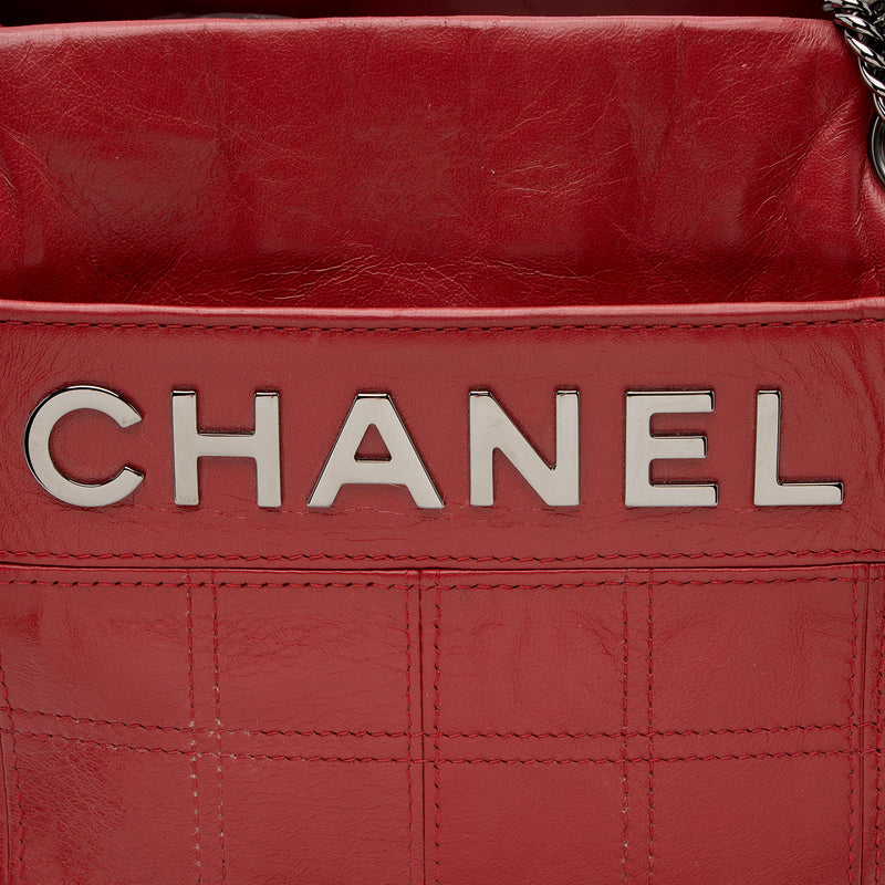 Chanel Lambskin LAX Accordion Shoulder Bag (SHF-x47IxO)