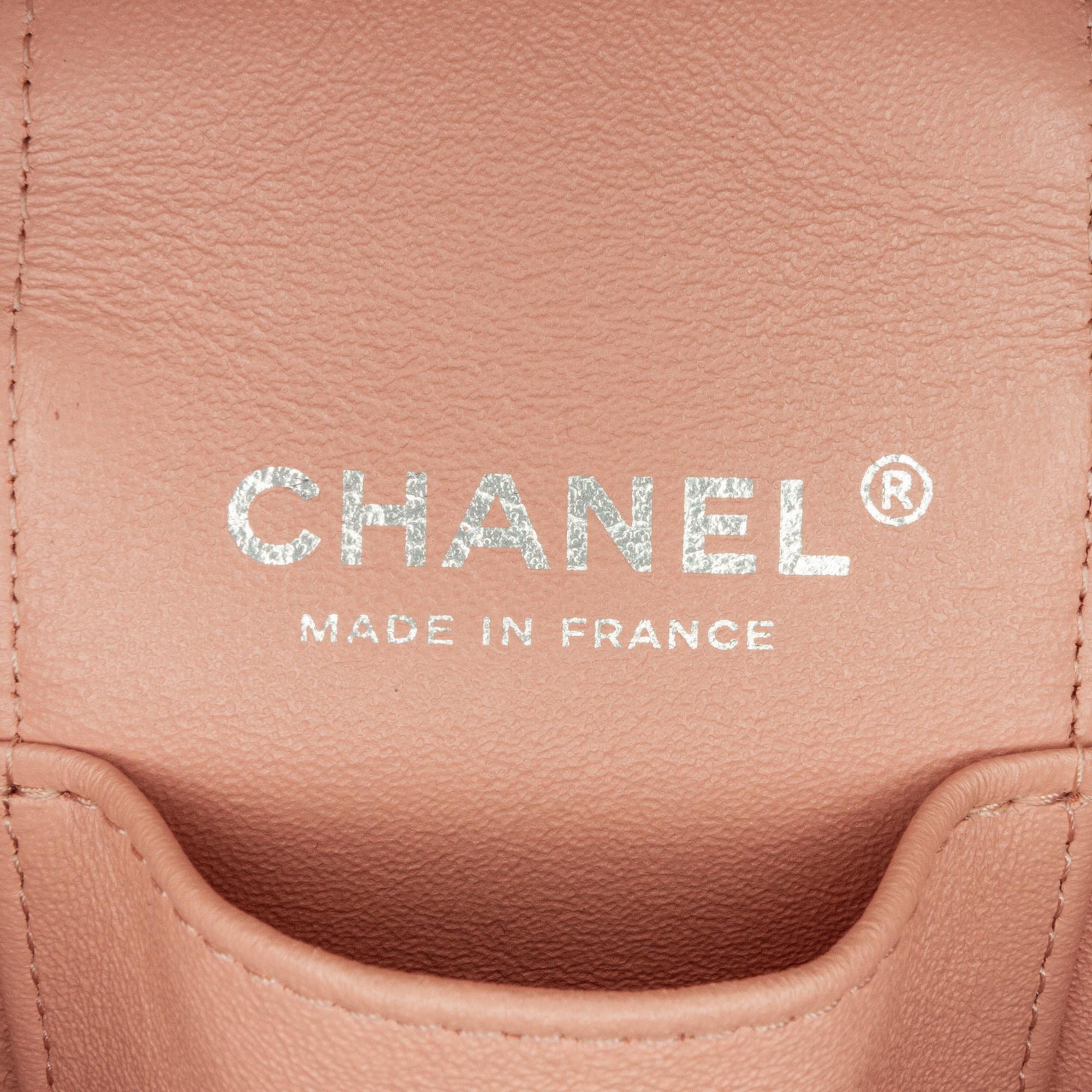 Chanel Lambskin Top Handle Vanity Case with Chain (SHG-K2wZoF)