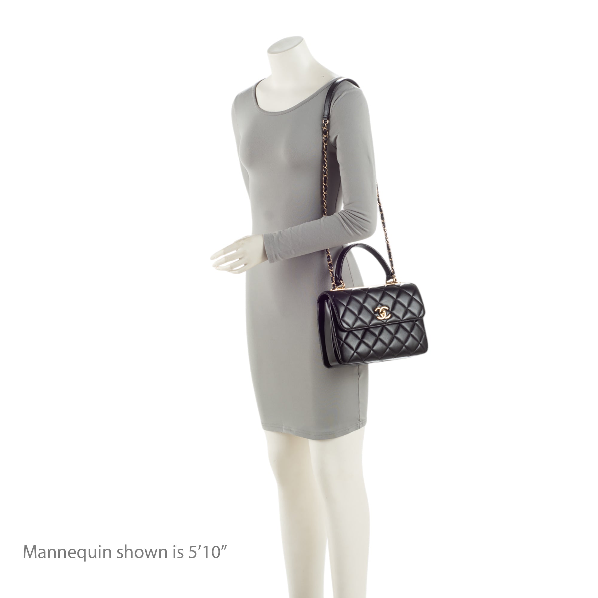 Chanel Lambskin Trendy CC Small Top Handle