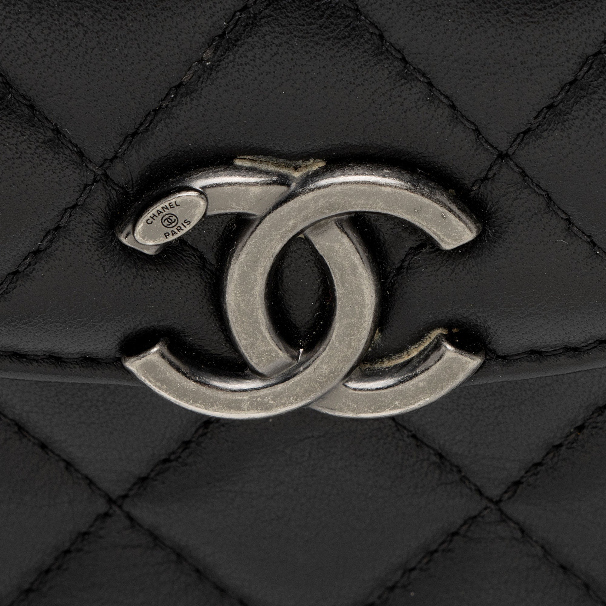 Chanel Lambskin Trunk Shoulder Bag